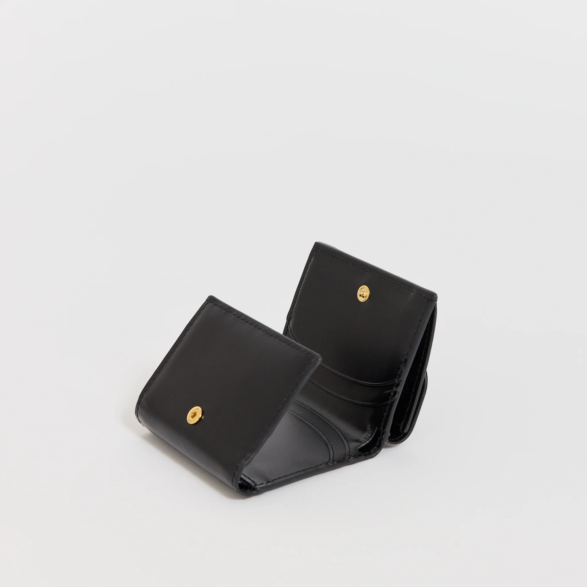 Geneve Trifold Wallet Black - Image 2