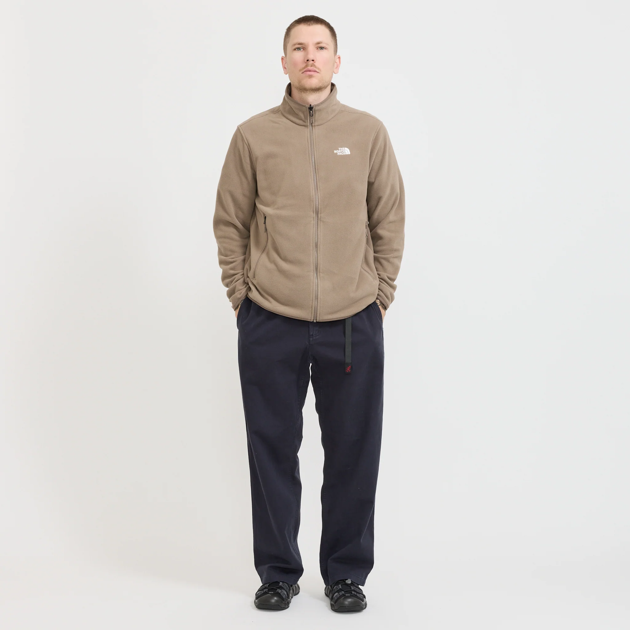 Glacier Fleece Jacket Mocha Brown - Image 2