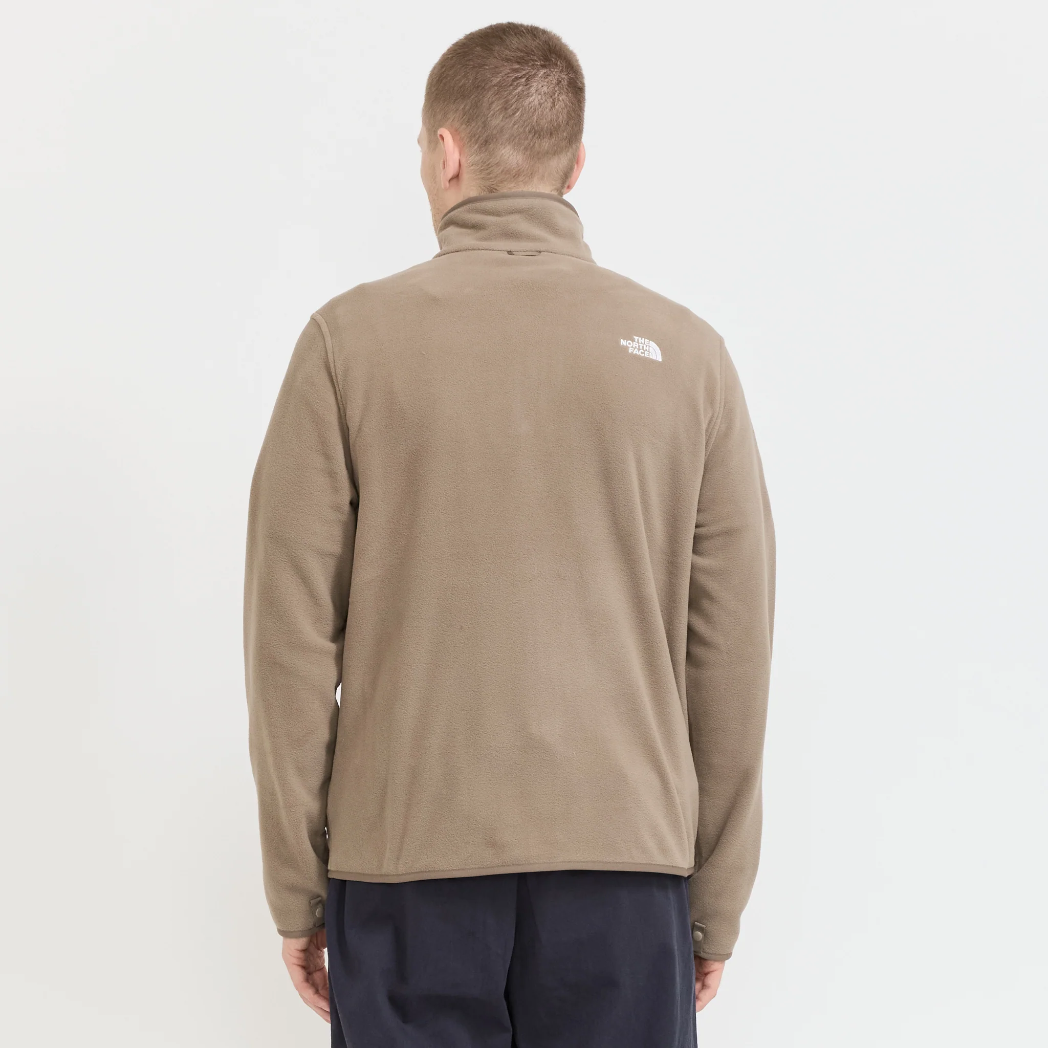 Glacier Fleece Jacket Mocha Brown - Image 4