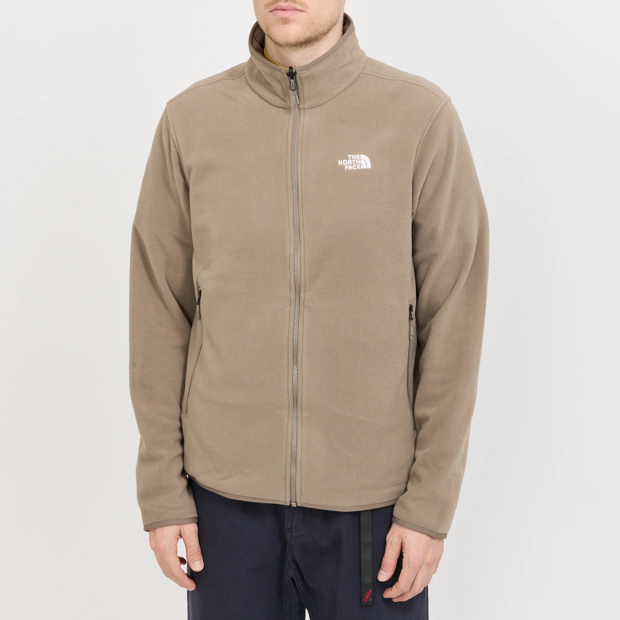 Glacier Fleece Jacket Mocha Brown - Image 5
