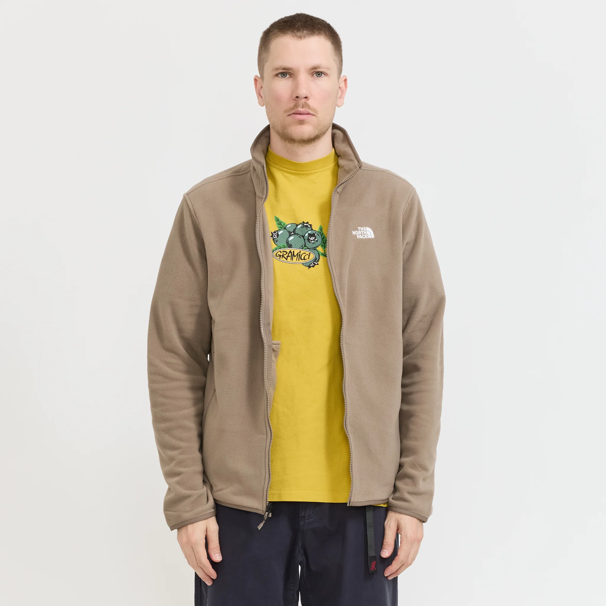 Glacier Fleece Jacket Mocha Brown - Image 6