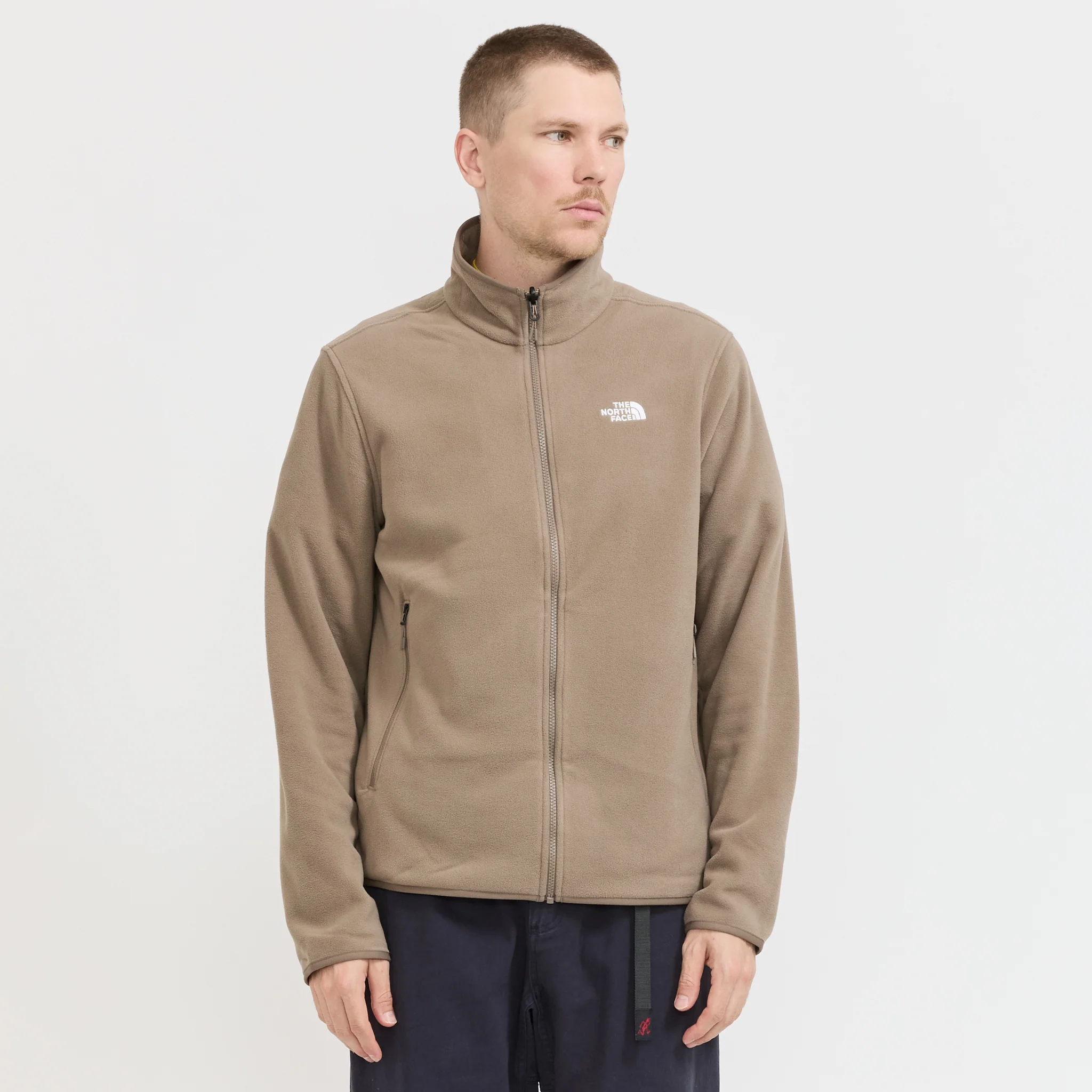 Glacier Fleece Jacket Mocha Brown - Image 7