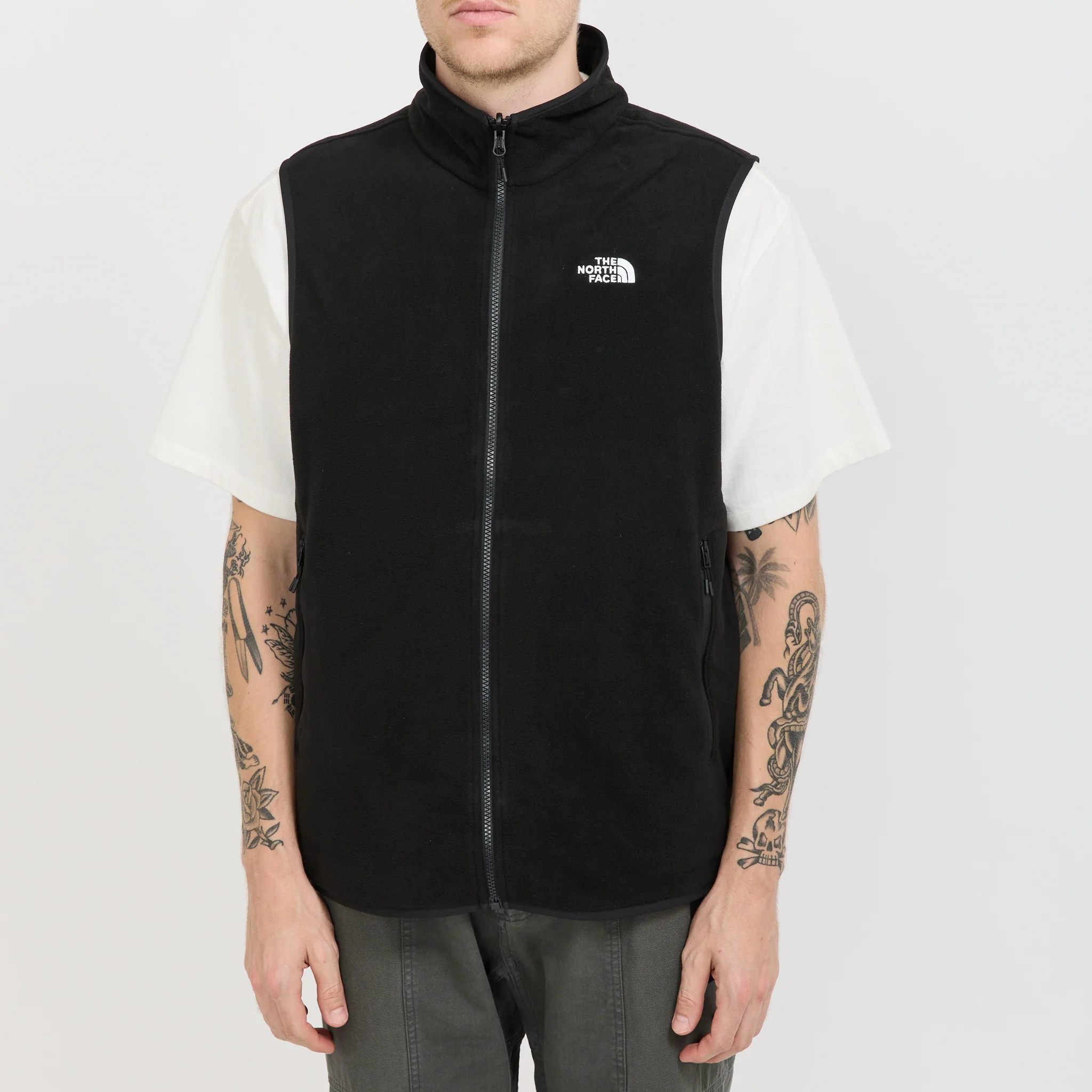 Glacier Fleece Vest TNF Black - Image 5