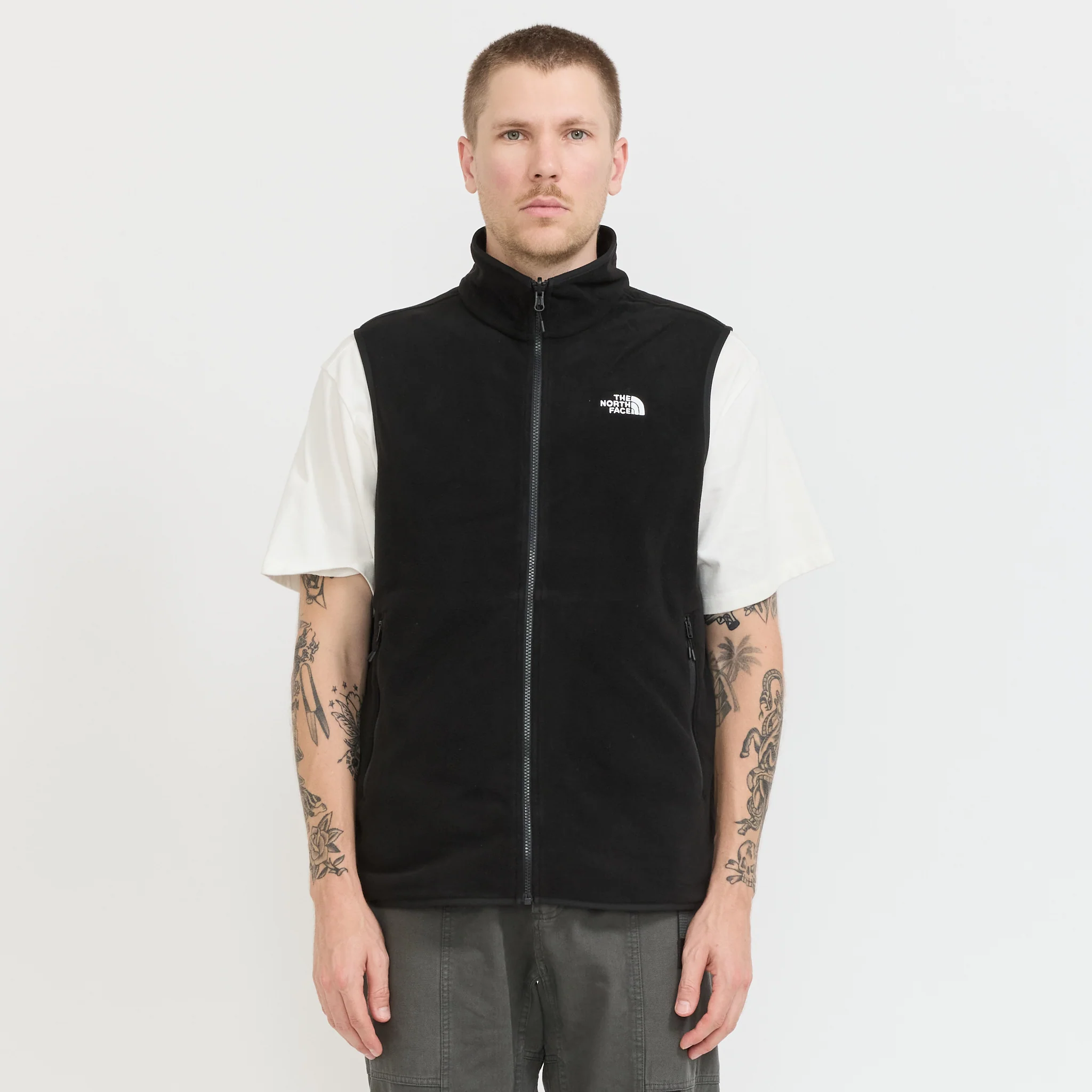 Glacier Fleece Vest TNF Black - Image 6