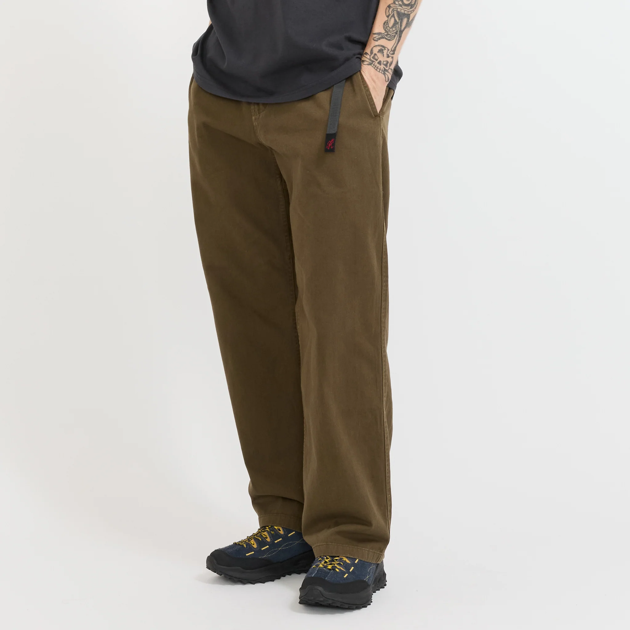 Gramicci Pant Straight Fit Bark Pigment