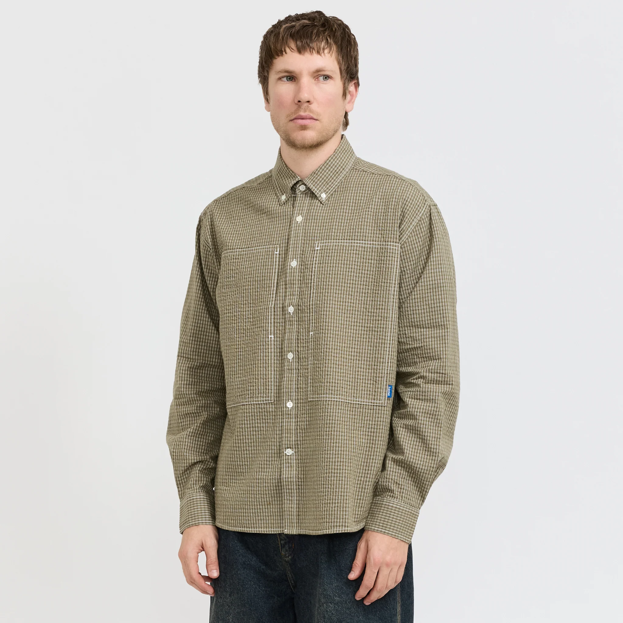 Grant Shirt Green Check