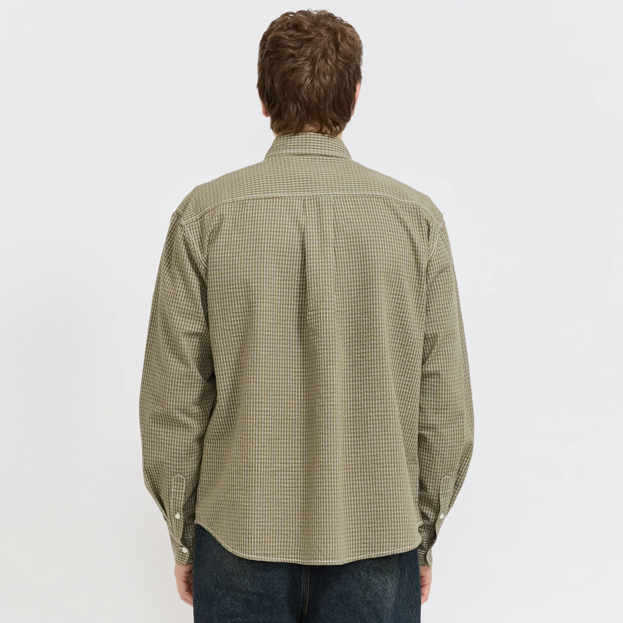 Grant Shirt Green Check - Image 4