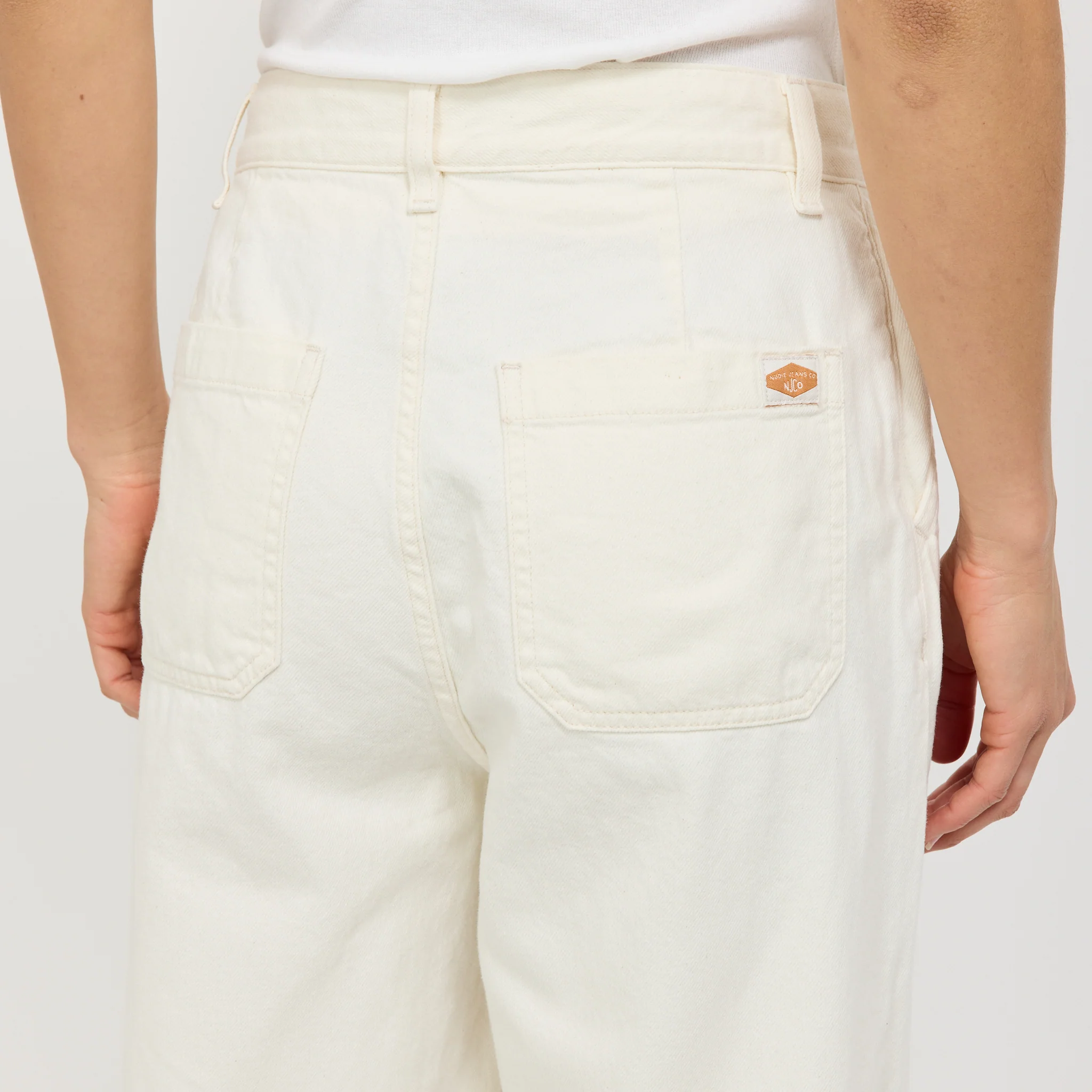 Gullan Workwear Pants Ivory - Image 6