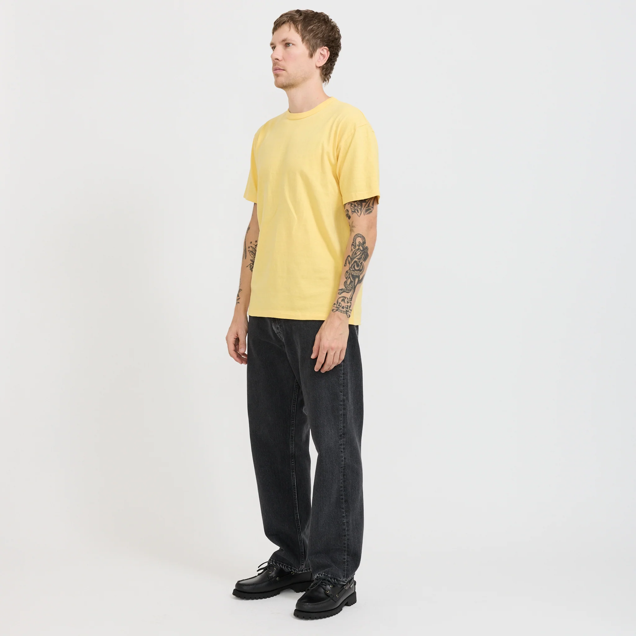 Haleiwa SS T-Shirt Cornsilk - Image 2