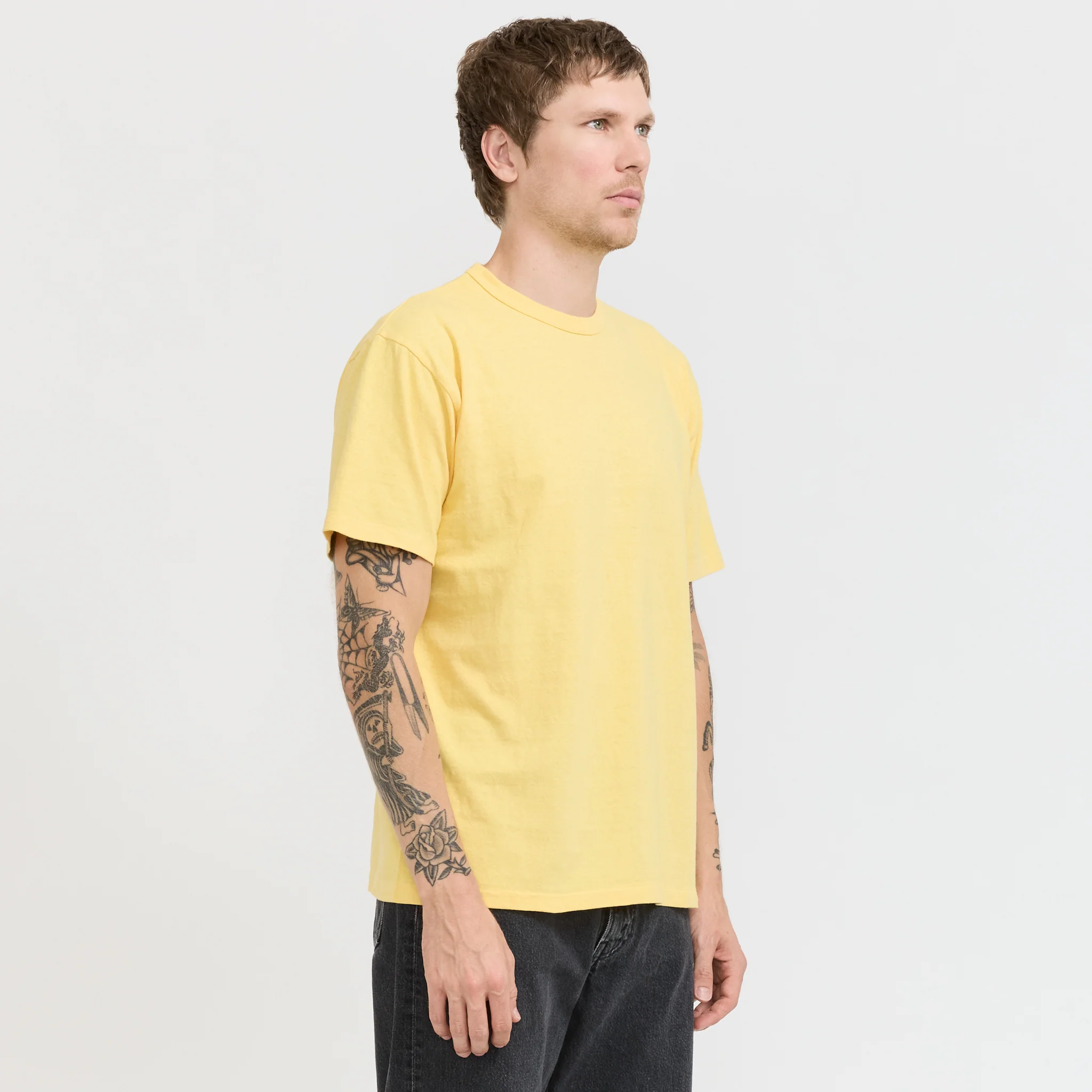 Haleiwa SS T-Shirt Cornsilk - Image 3