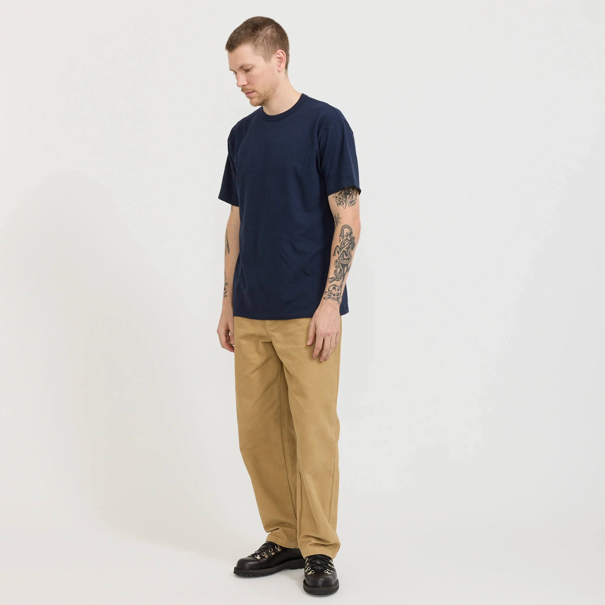 Haleiwa SS T-Shirt Dark Navy - Image 2