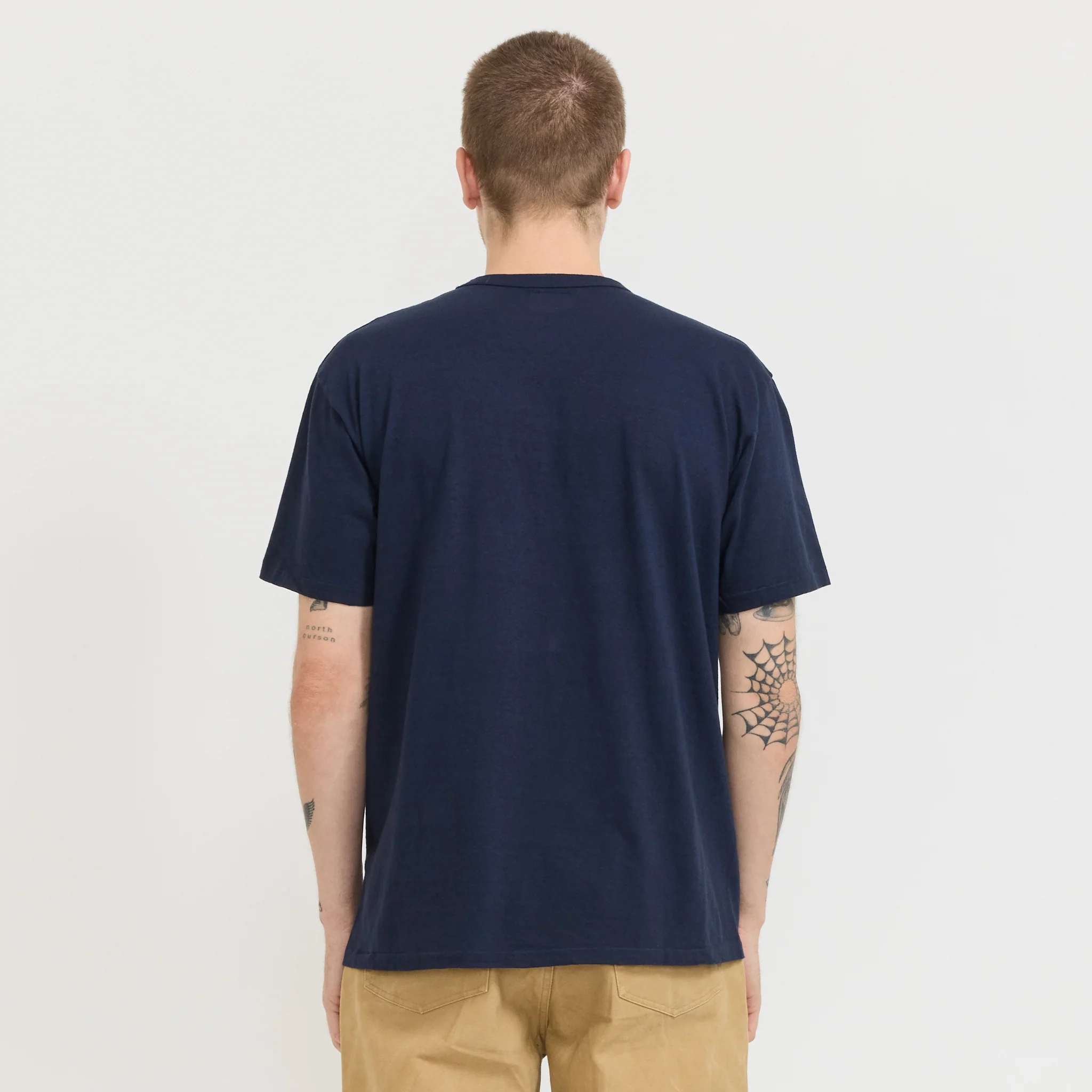 Haleiwa SS T-Shirt Dark Navy - Image 4
