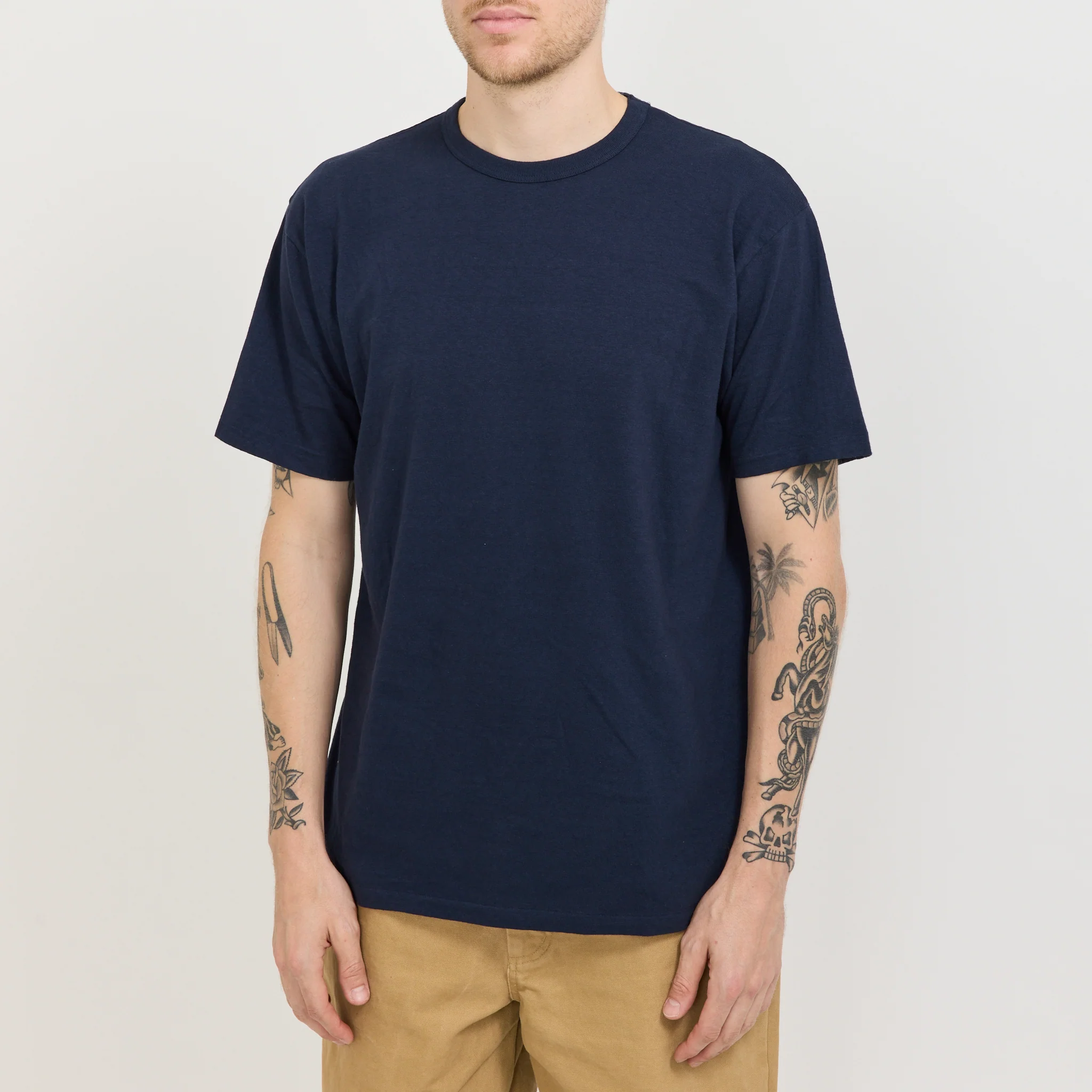 Haleiwa SS T-Shirt Dark Navy - Image 5