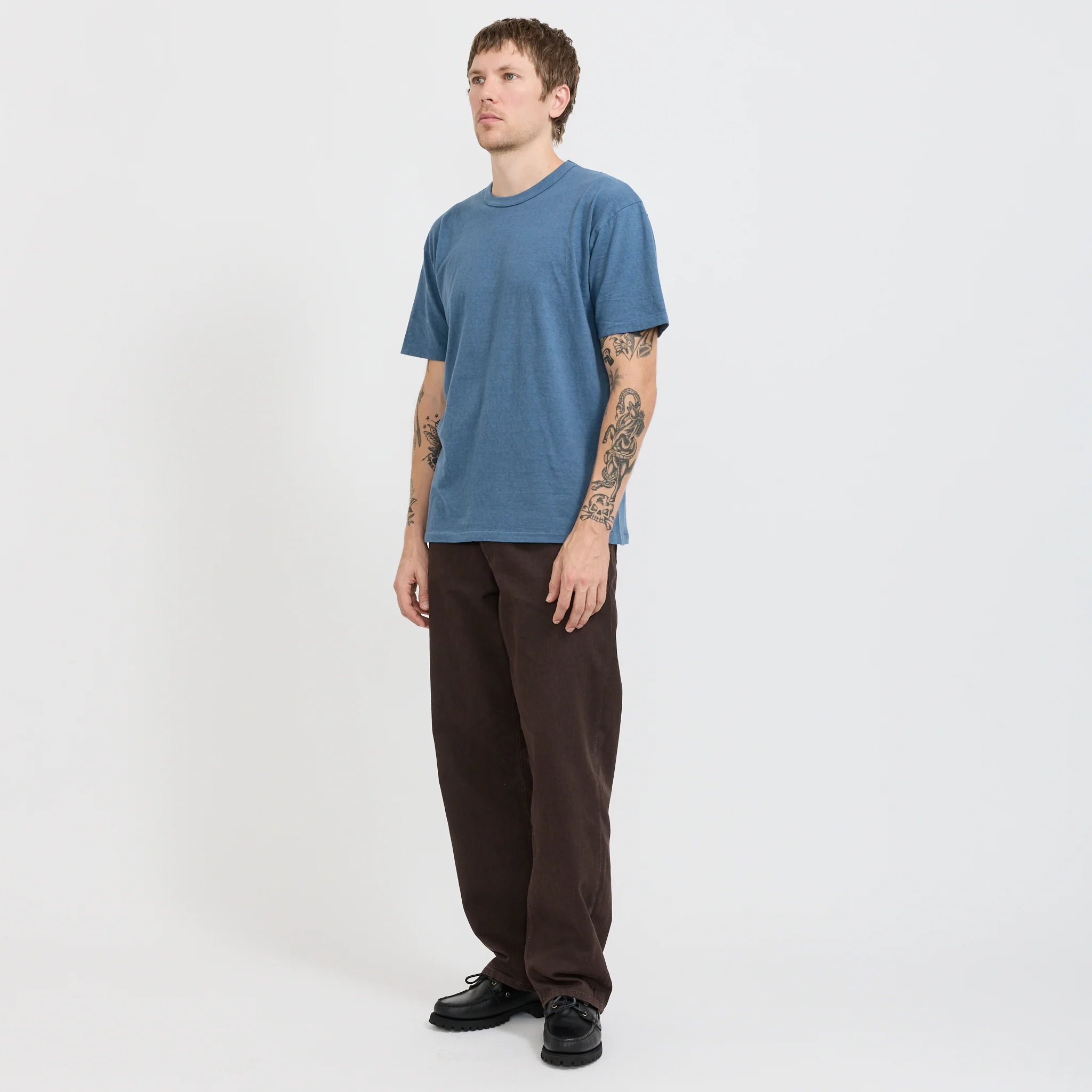 Haleiwa SS T-Shirt Indian Teal - Image 2
