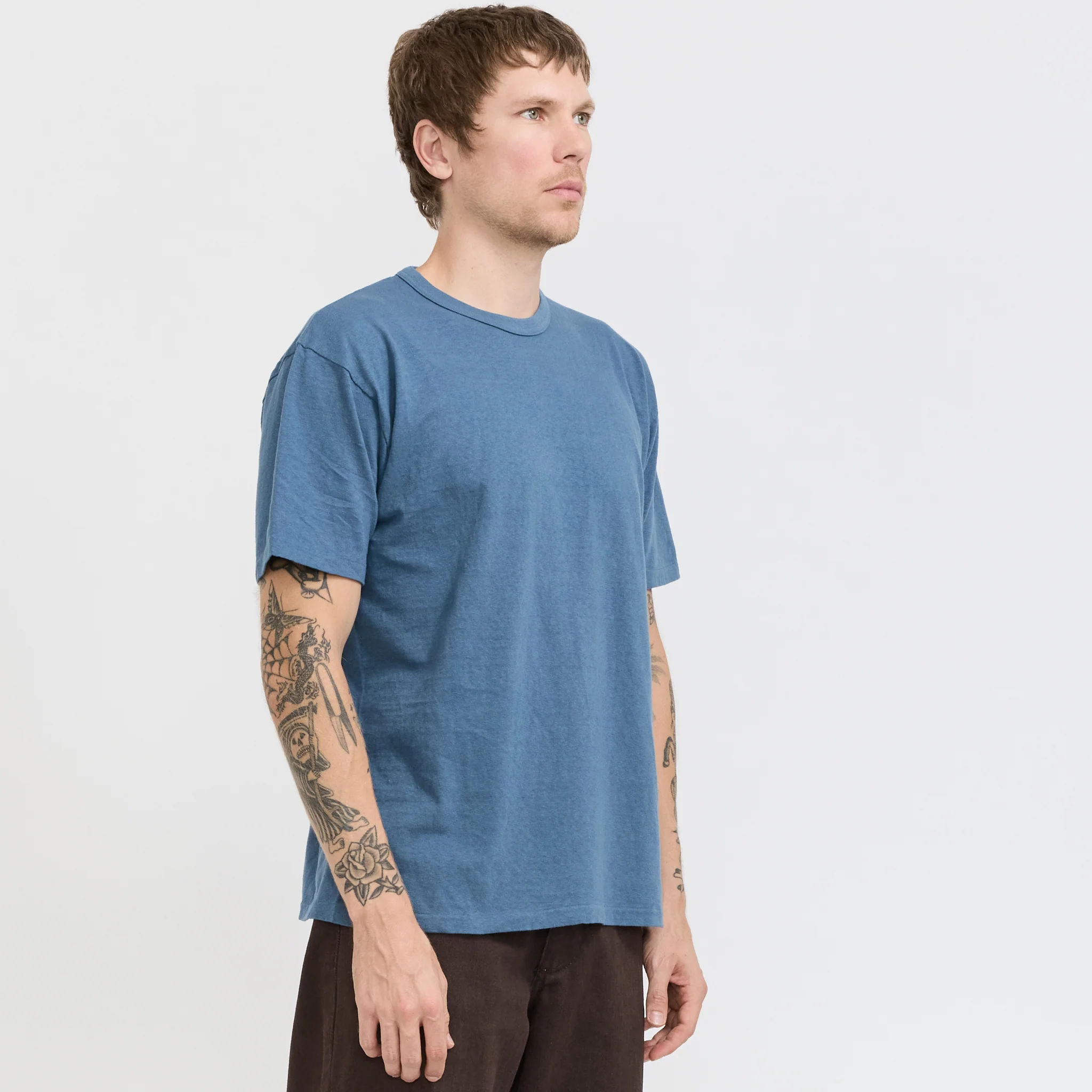 Haleiwa SS T-Shirt Indian Teal - Image 3