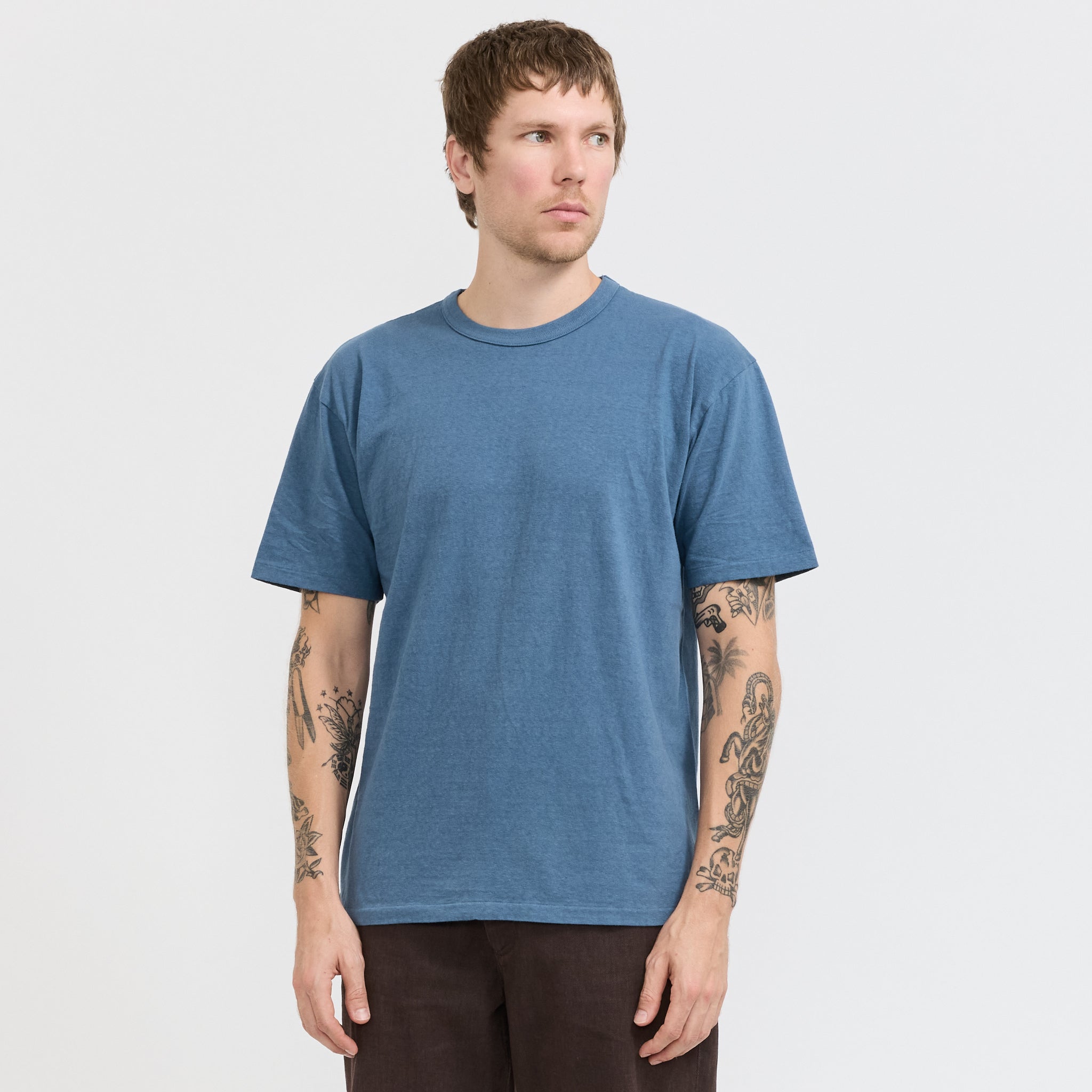 Haleiwa SS T-Shirt Indian Teal - Image 6