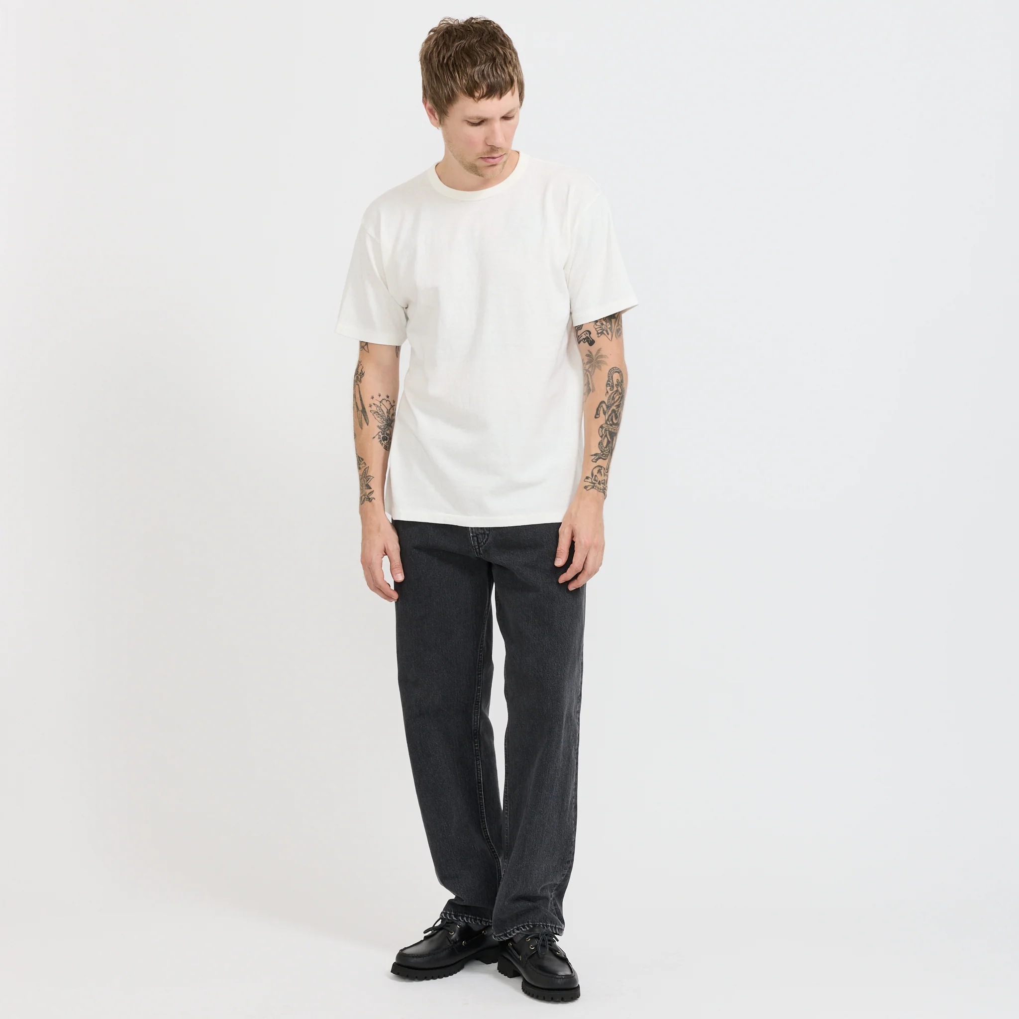 Haleiwa SS T-Shirt Off White - Image 2
