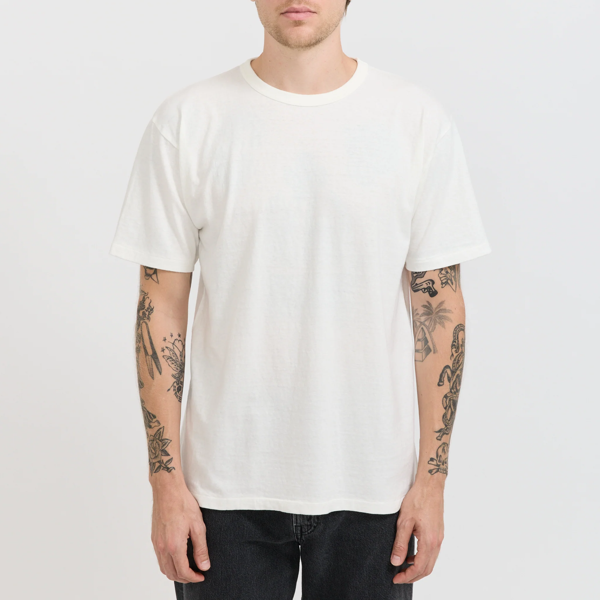 Haleiwa SS T-Shirt Off White - Image 5