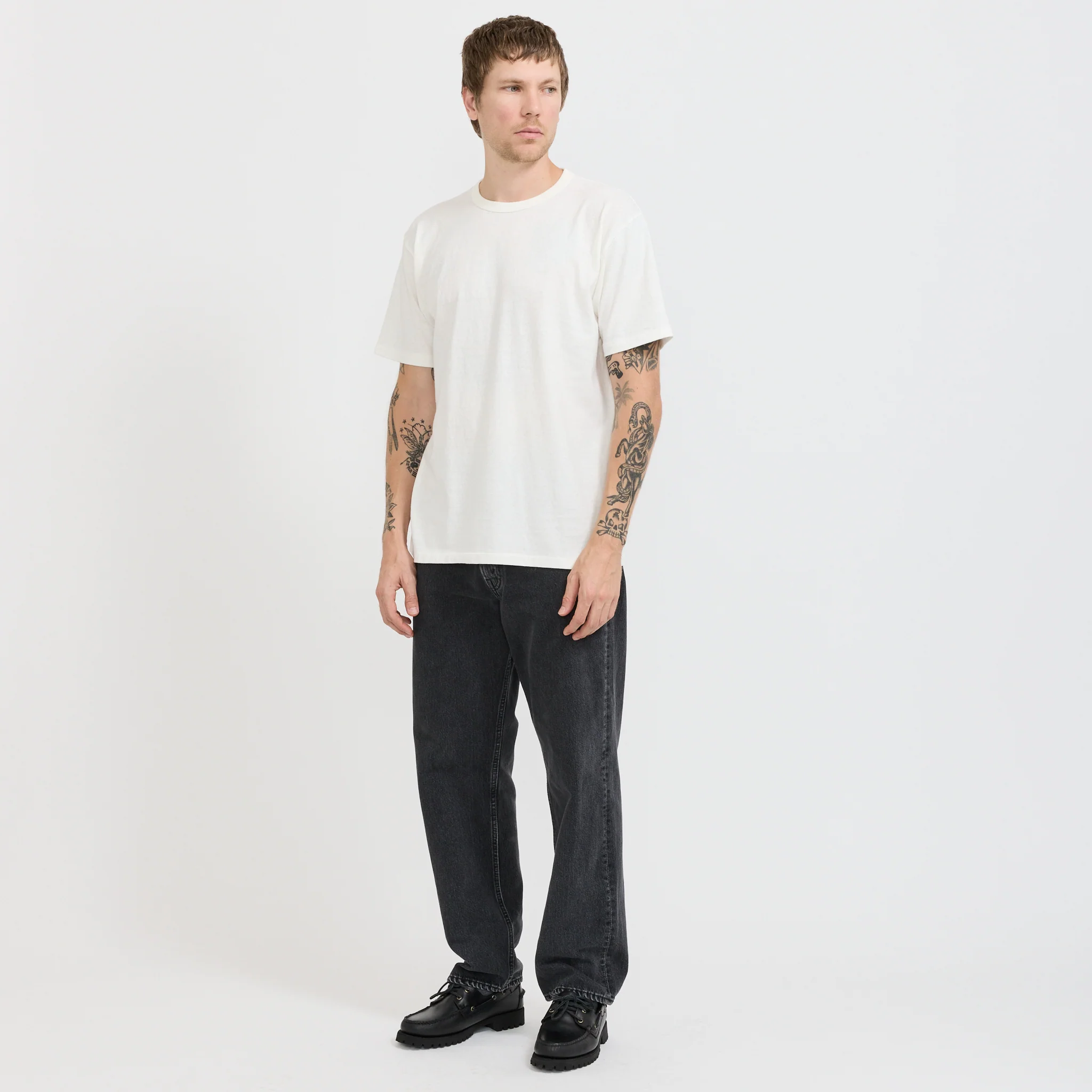 Haleiwa SS T-Shirt Off White - Image 6