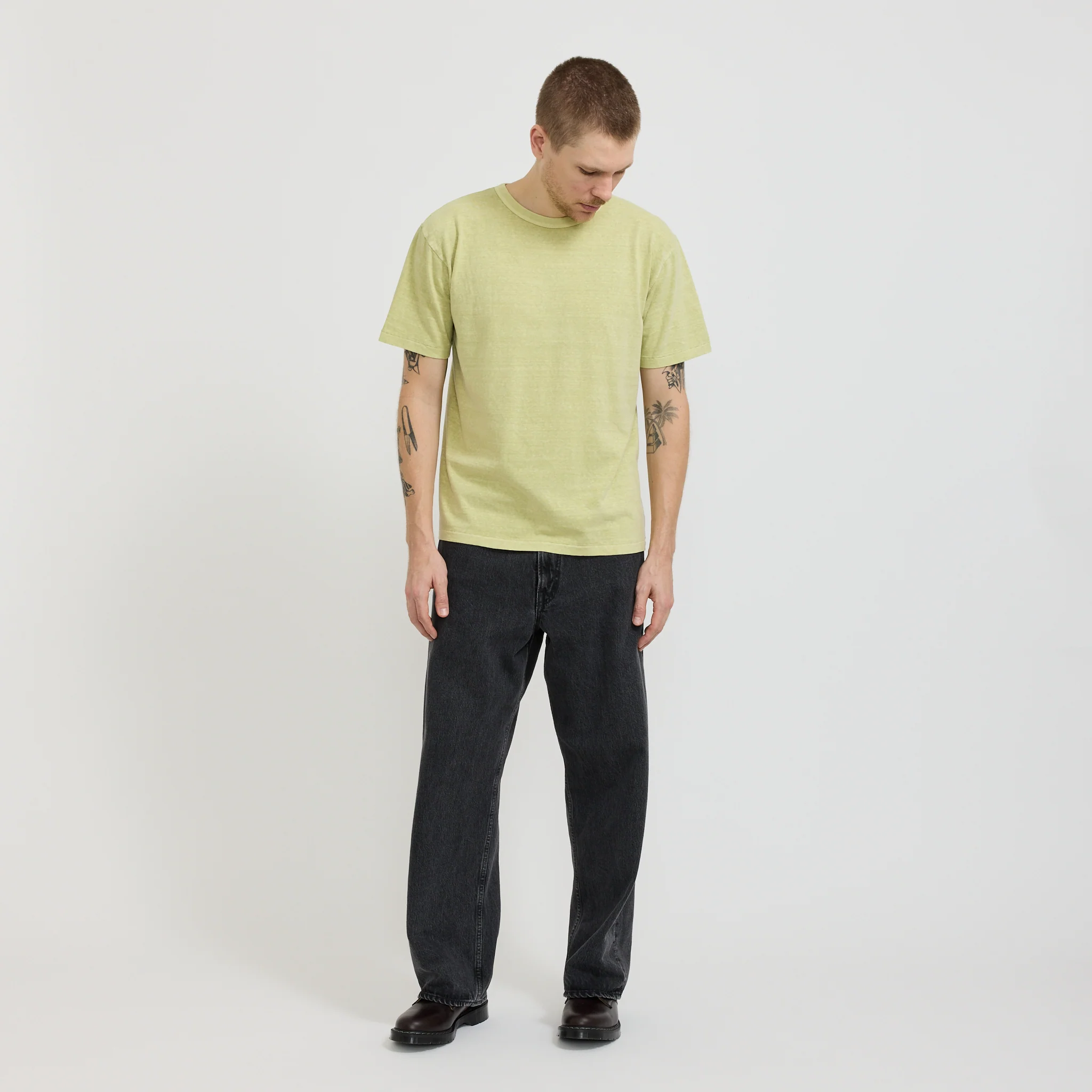 Haleiwa SS T-Shirt Pigment Dye Winter Pear - Image 2