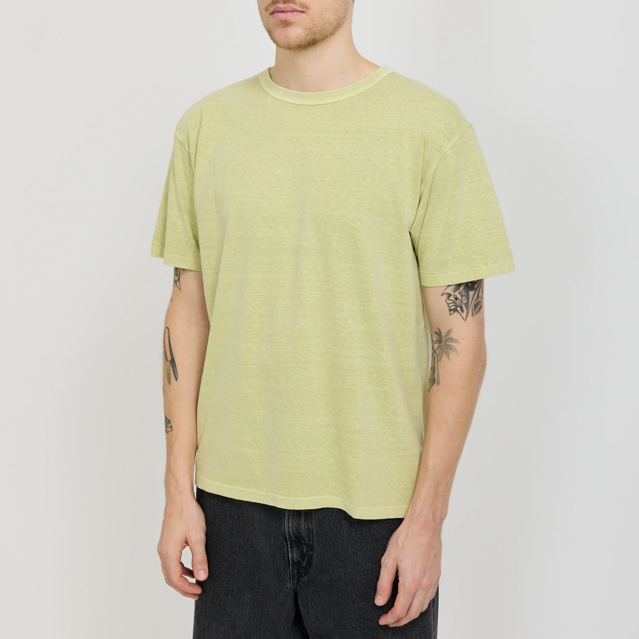 Haleiwa SS T-Shirt Pigment Dye Winter Pear - Image 4
