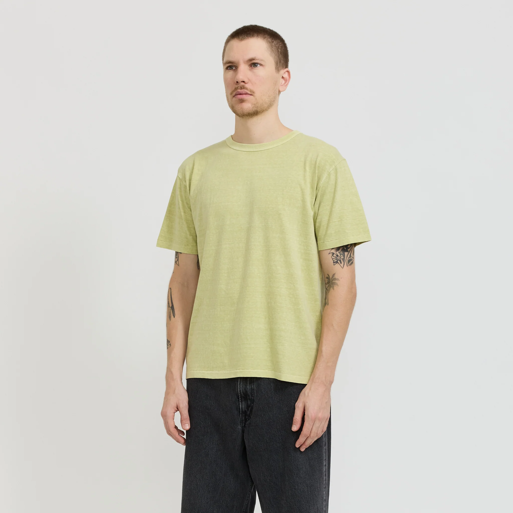 Haleiwa SS T-Shirt Pigment Dye Winter Pear - Image 5