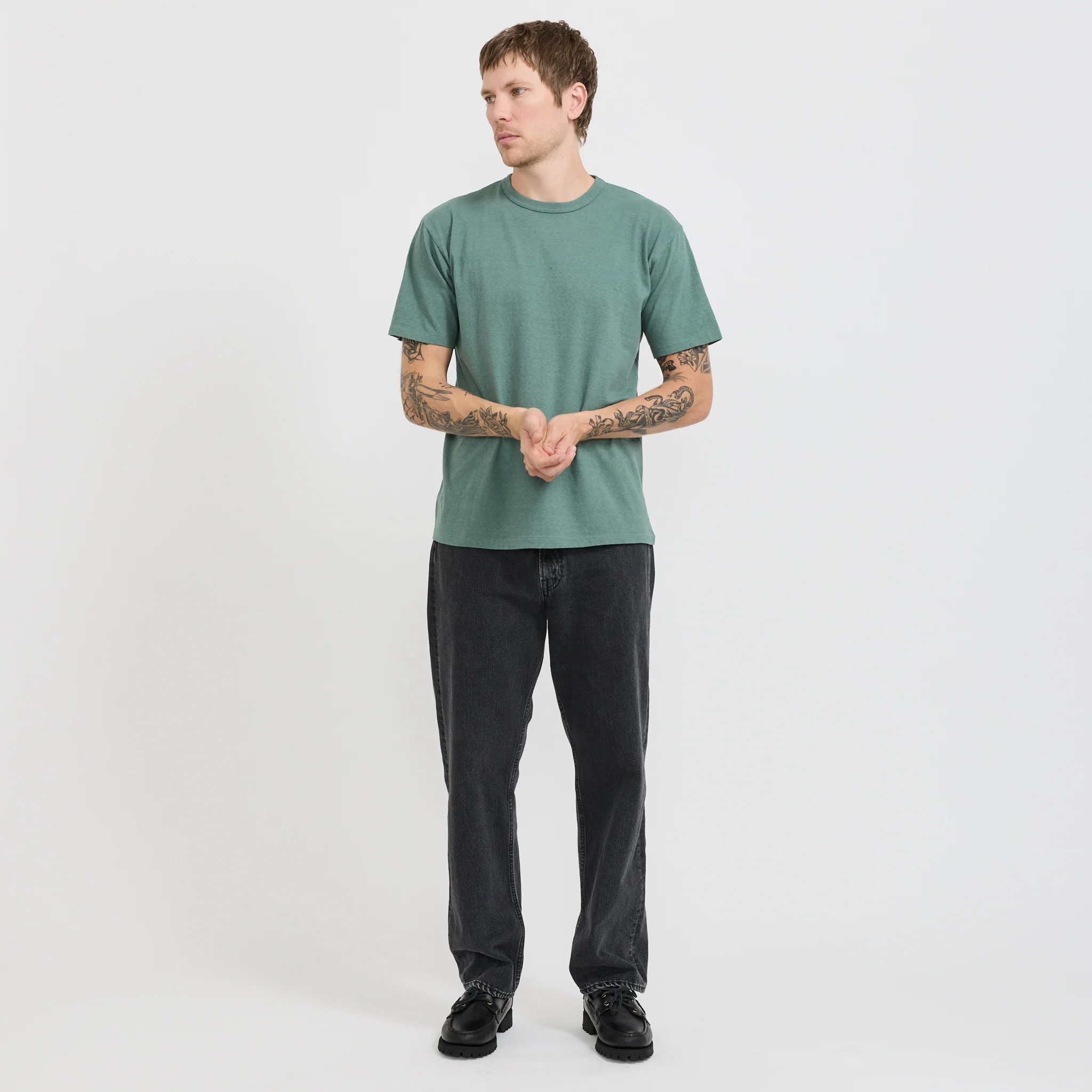 Haleiwa SS T-Shirt Sagebrush Green - Image 2