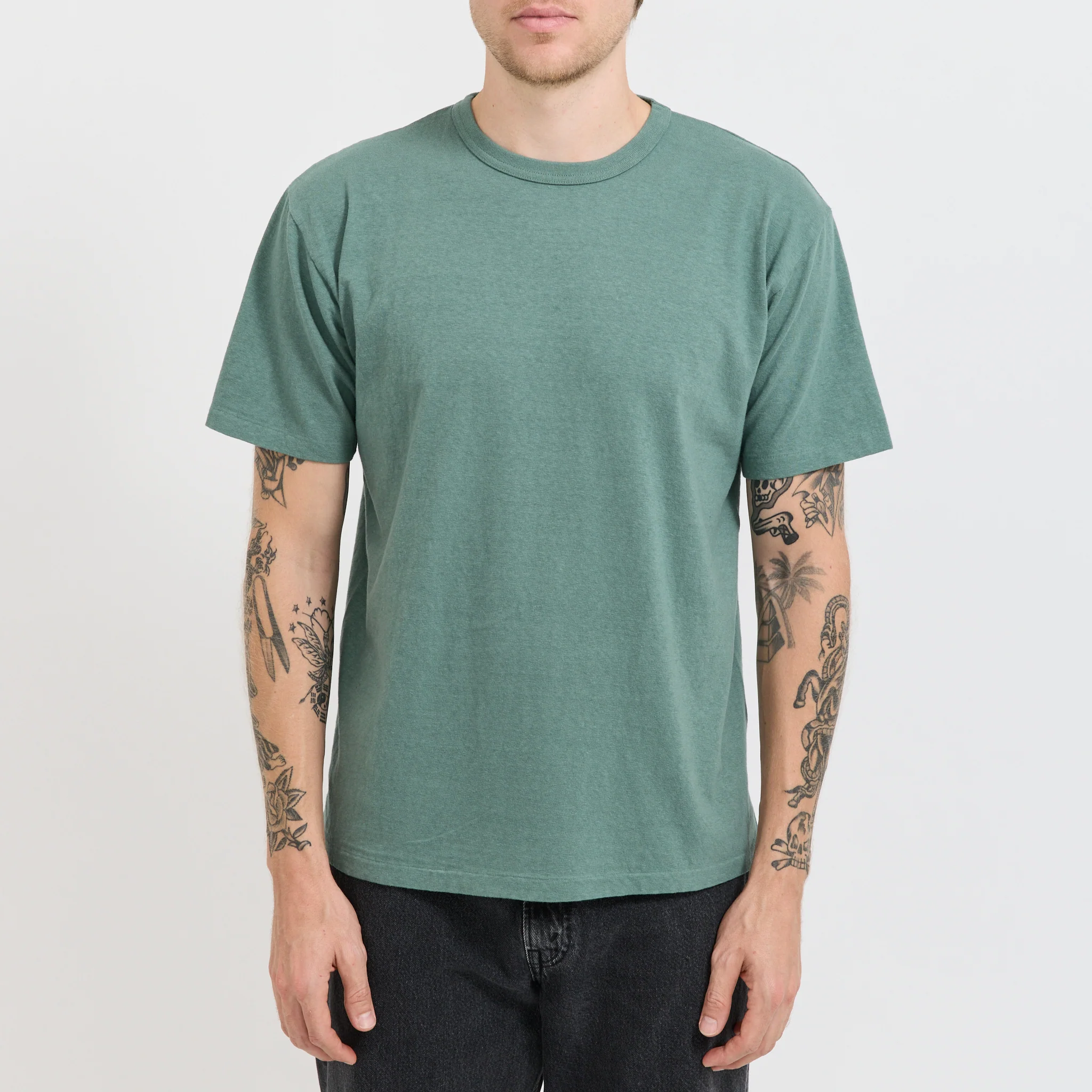 Haleiwa SS T-Shirt Sagebrush Green - Image 5