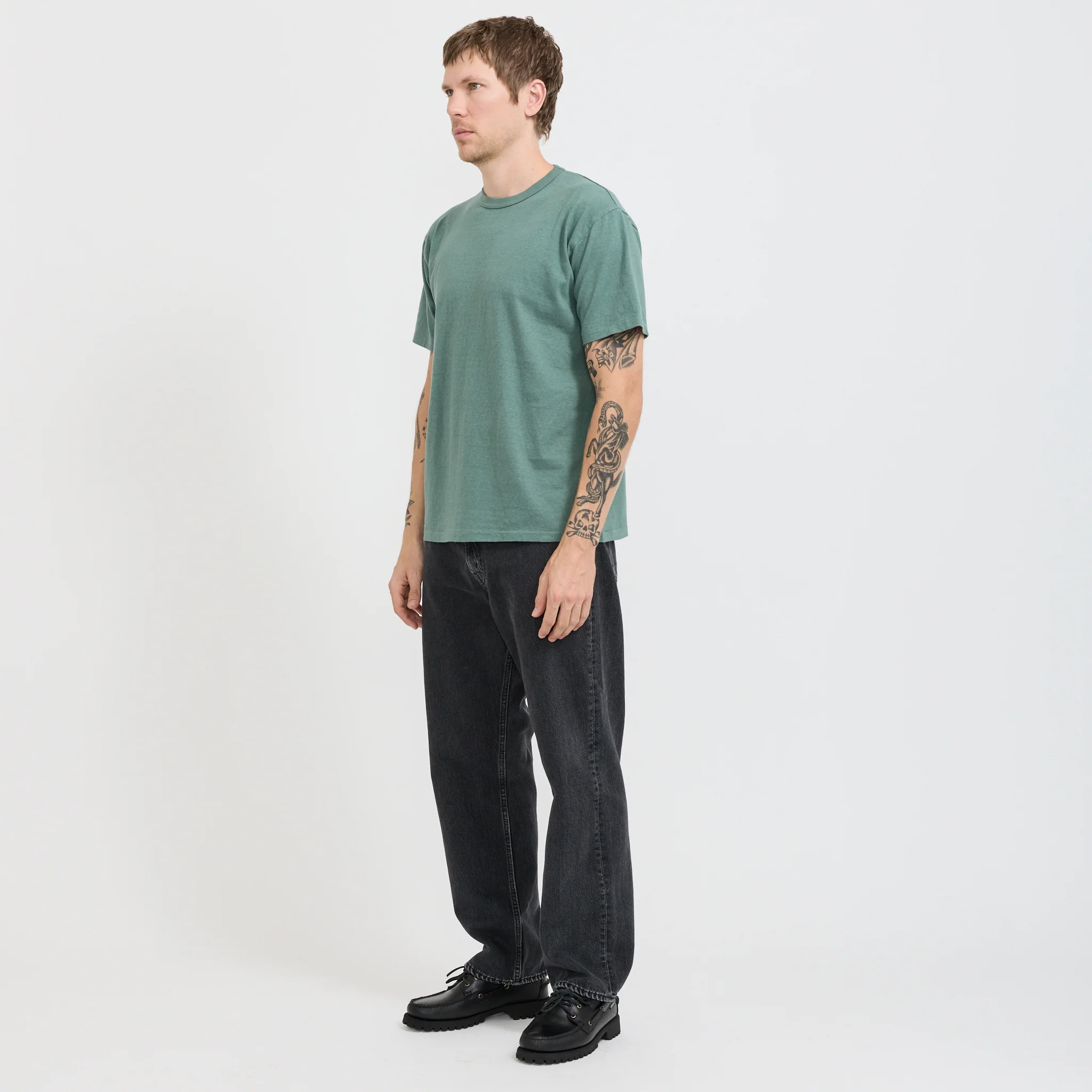 Haleiwa SS T-Shirt Sagebrush Green - Image 6