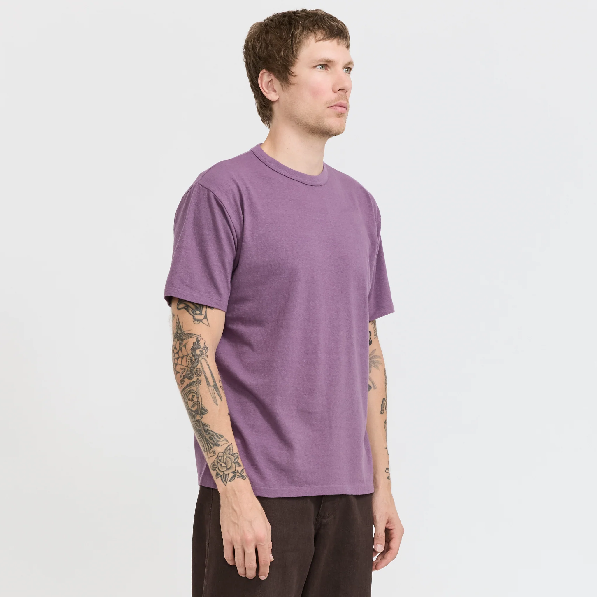 Haleiwa SS T-Shirt Vintage Violet - Image 3