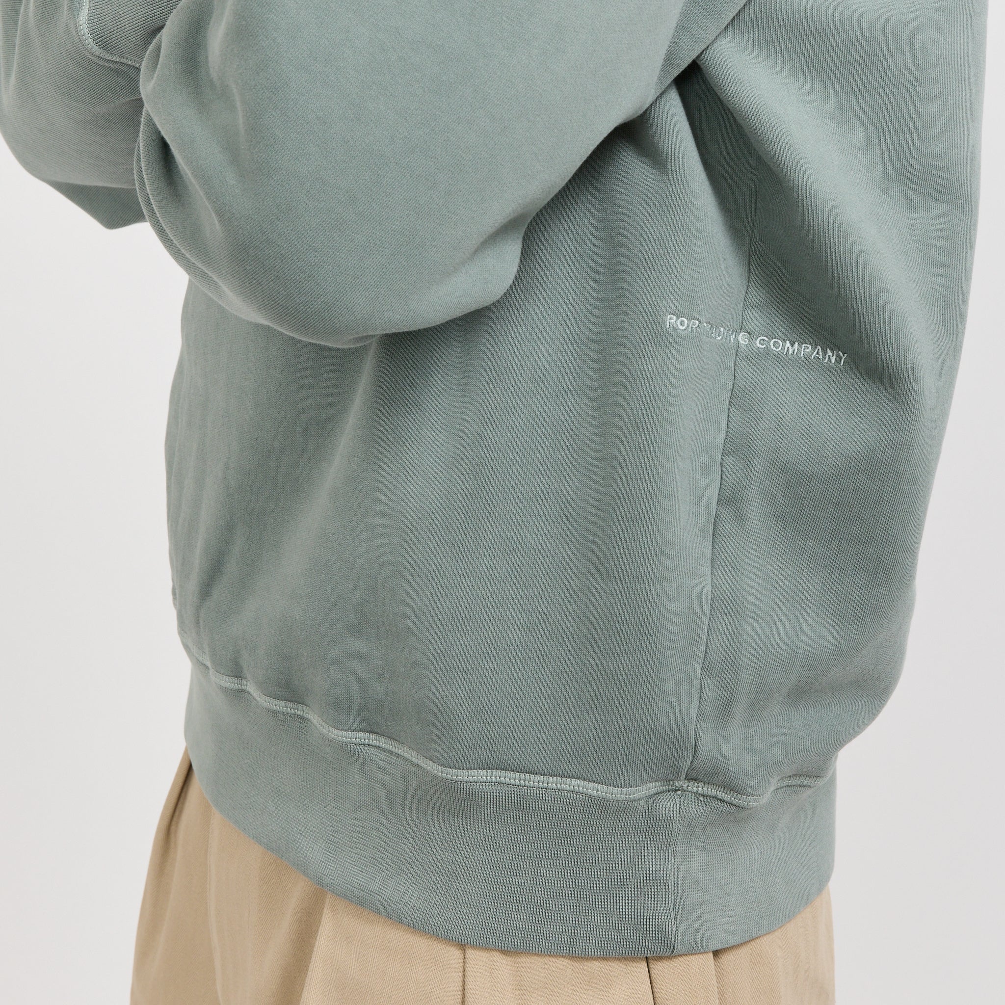Halfzip Sweat Agave Green - Image 7