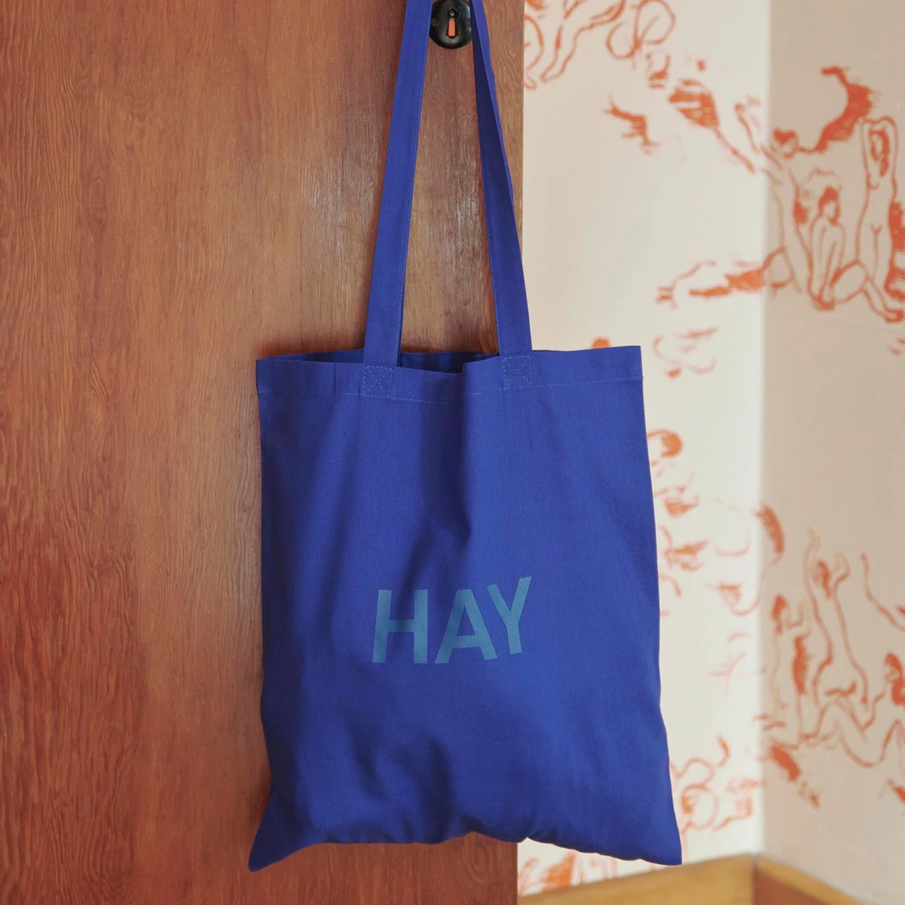 Hay Tote Bag Ultra Marine - Image 2