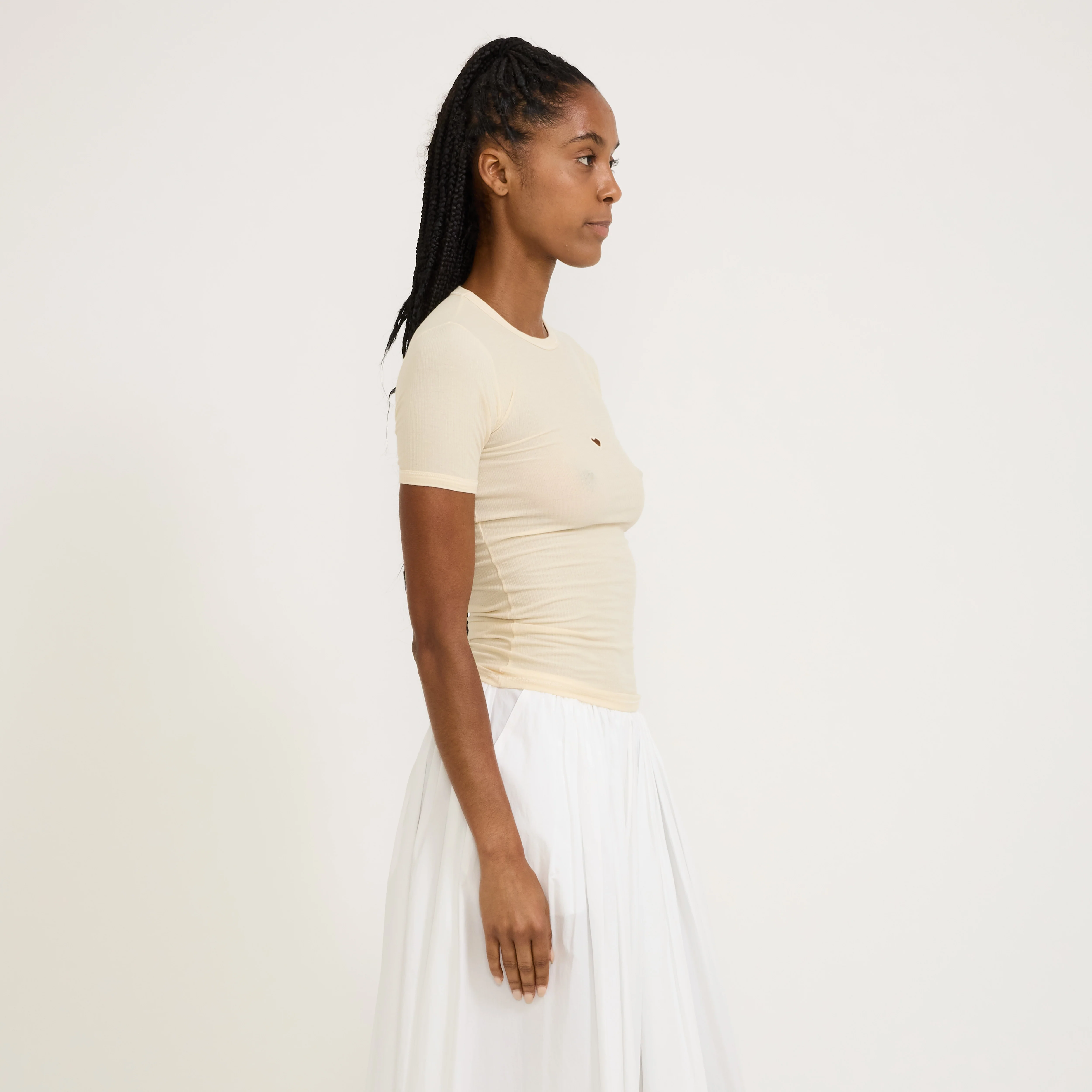 Heart Short Sleeve Undyed - Image 3