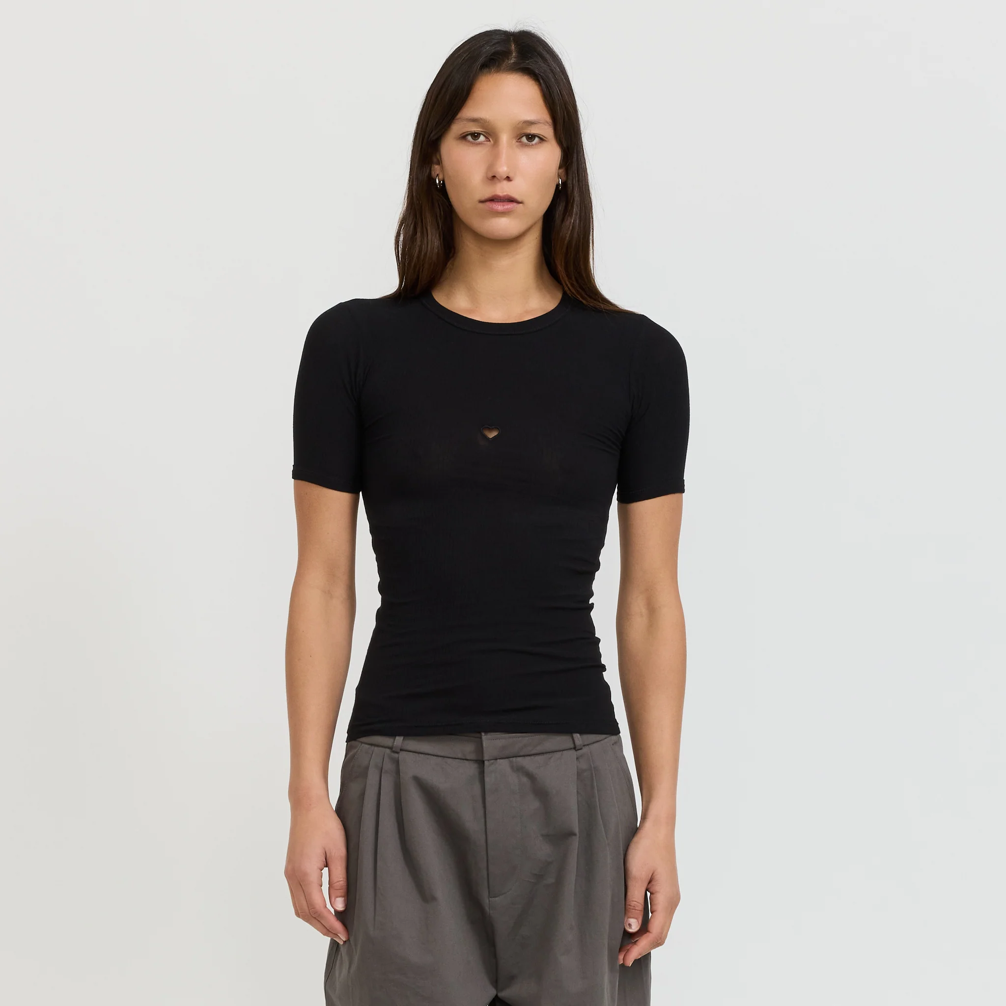 Heart Tee Black