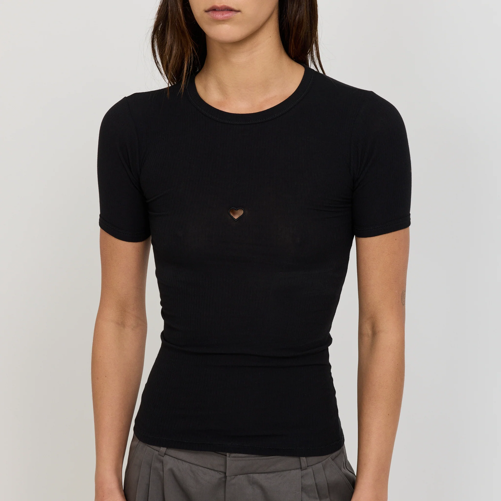 Heart Tee Black - Image 5