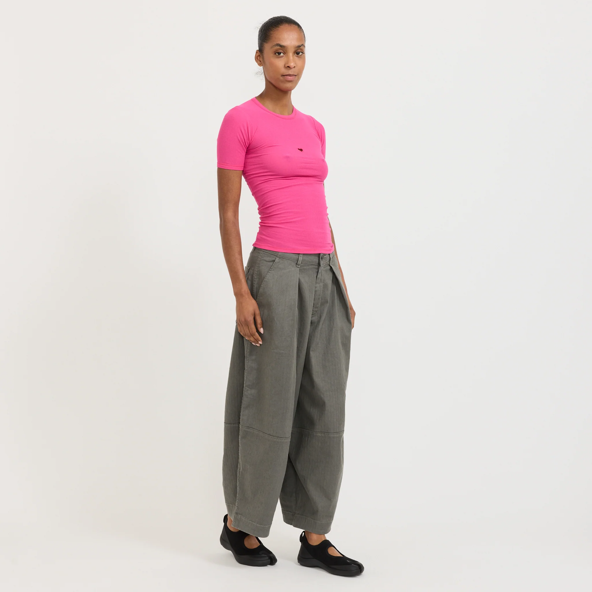 Heart Tee Shirt York Pink - Image 5