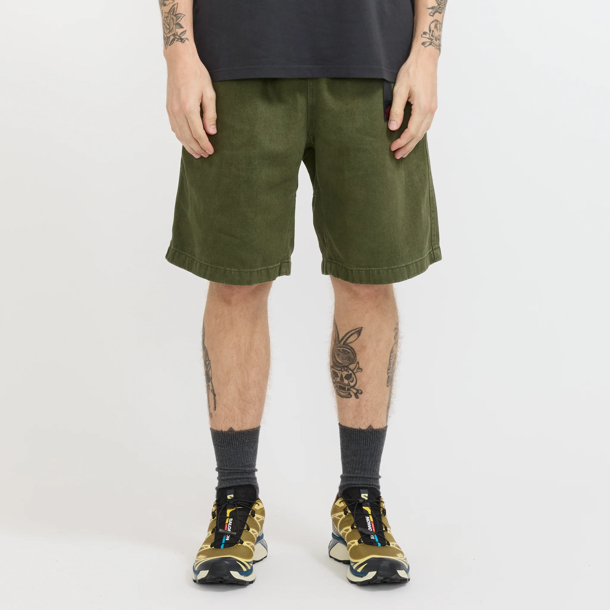 Hemp G-Short Olive