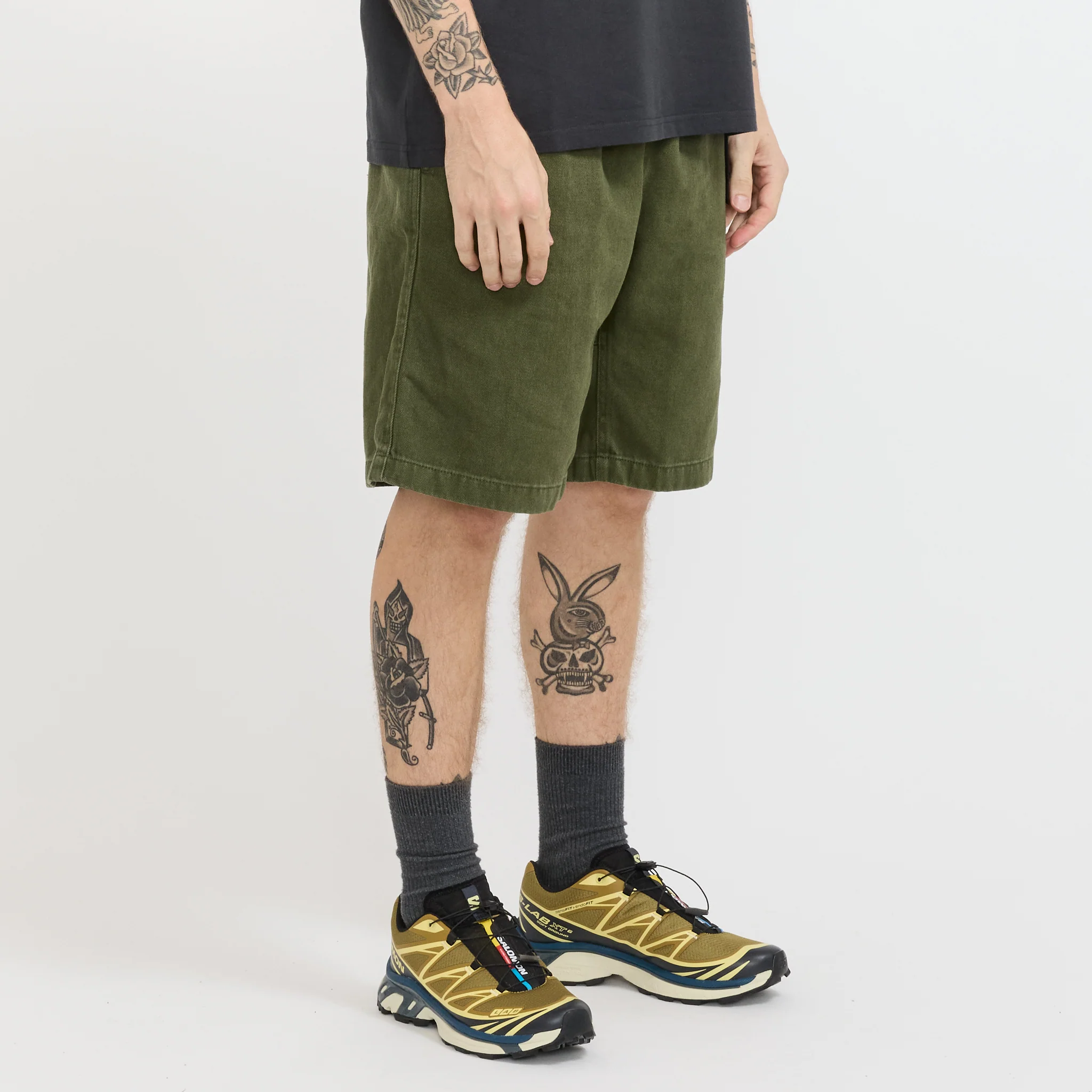 Hemp G-Short Olive - Image 3
