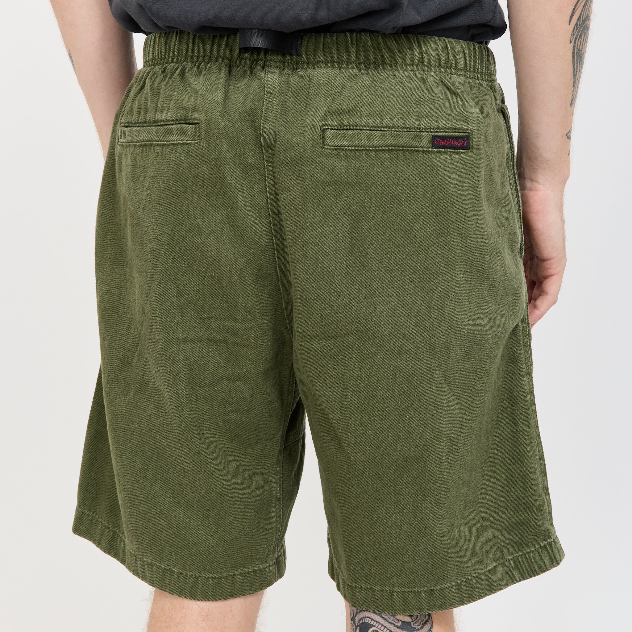 Hemp G-Short Olive - Image 7