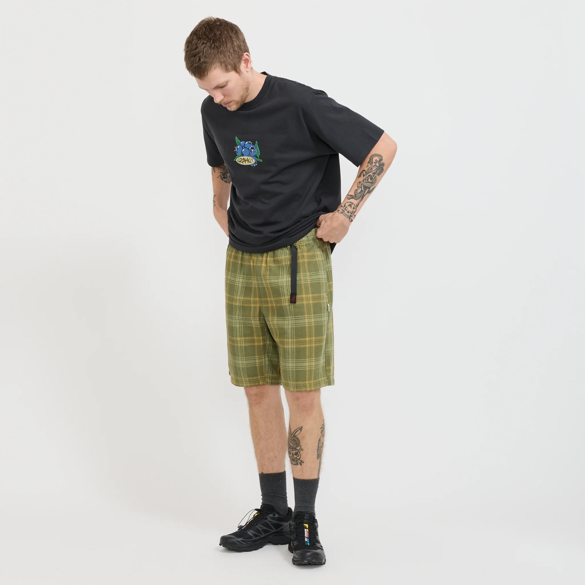 Hemp G-Short Plaid - Image 2