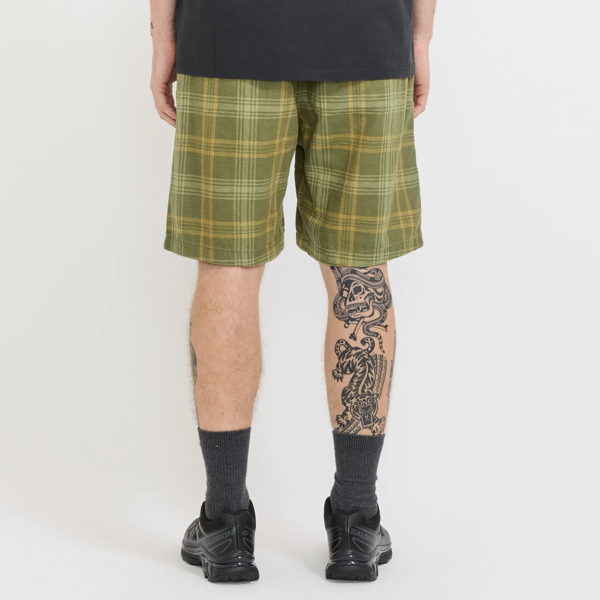 Hemp G-Short Plaid - Image 4