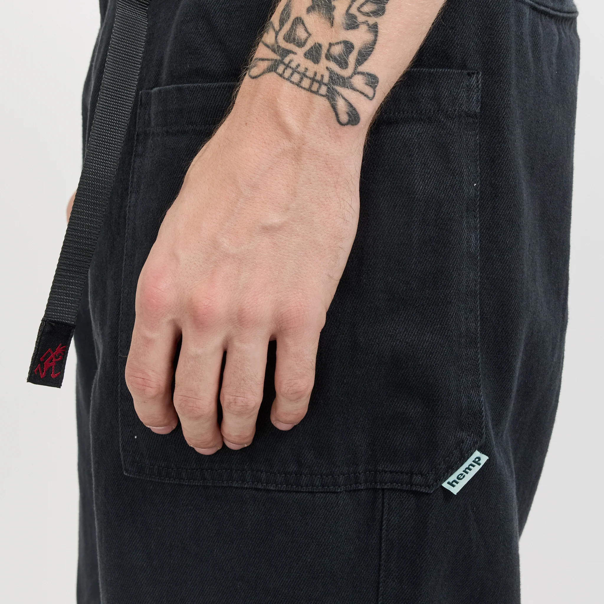 Hemp Relaxed Pant Carbon - Image 8