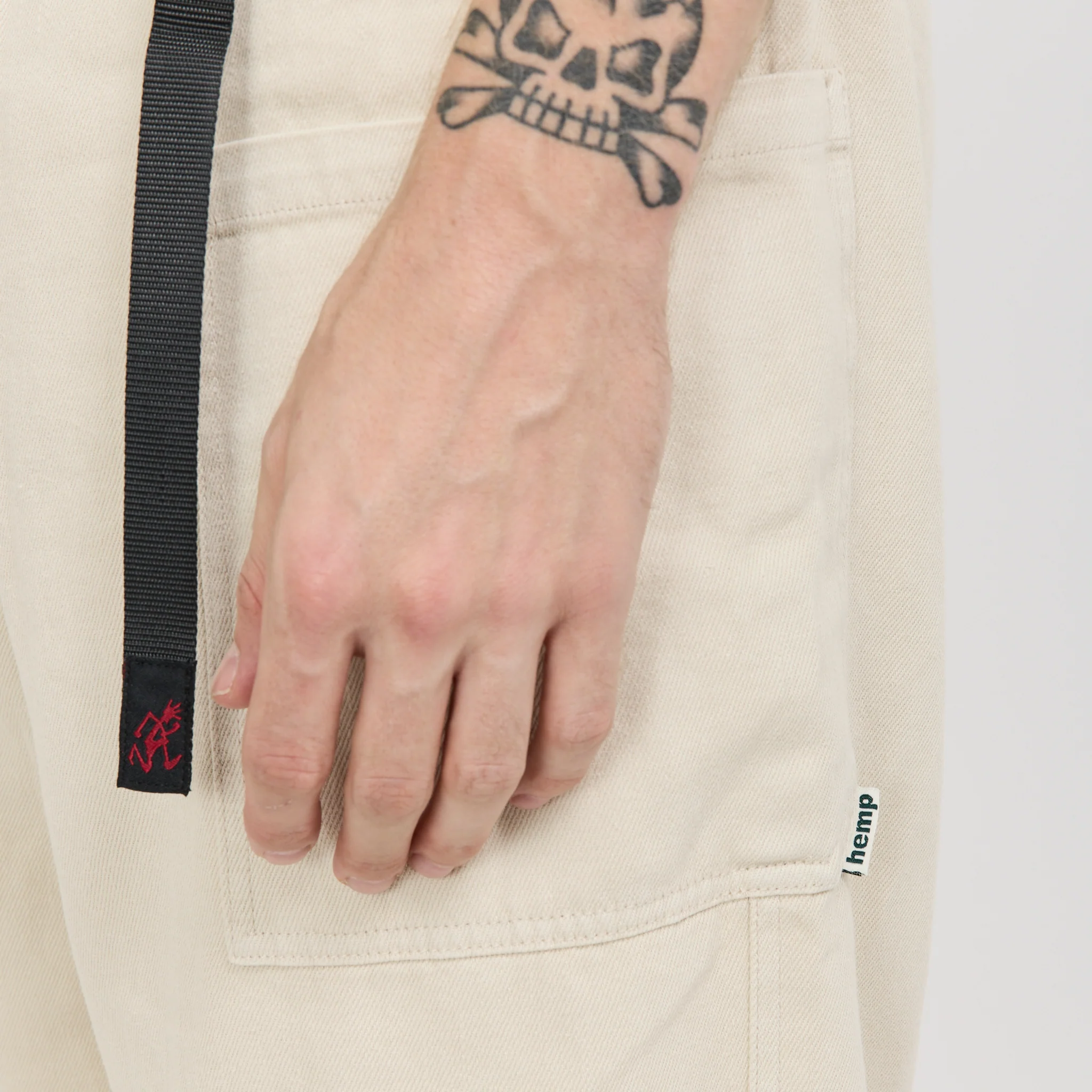 Hemp Relaxed Pant Natural - Image 8