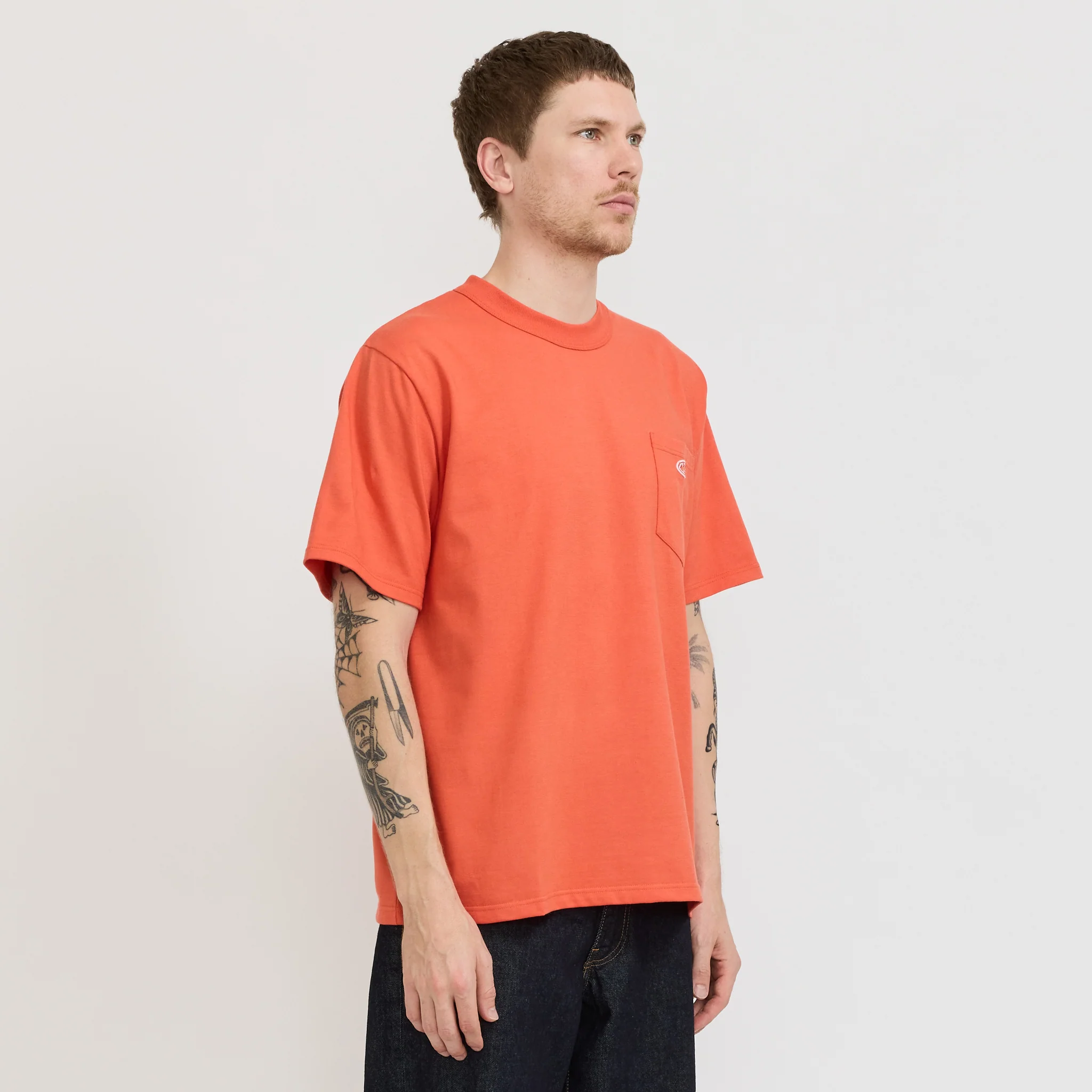 Heritage Pocket T-Shirt Paprika - Image 3