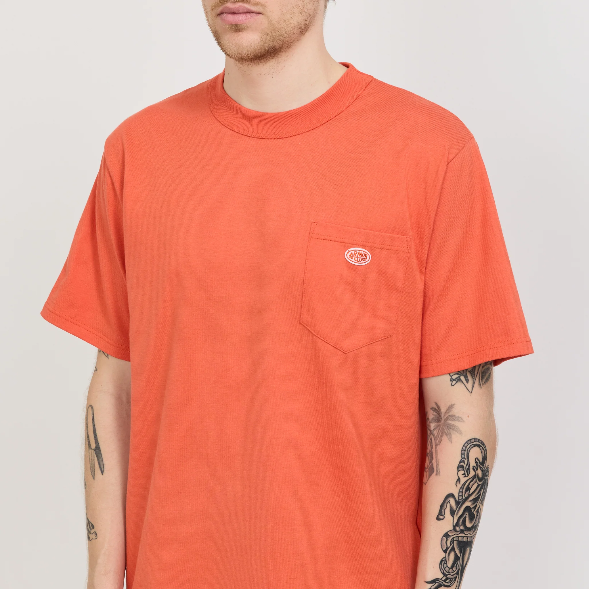 Heritage Pocket T-Shirt Paprika - Image 5