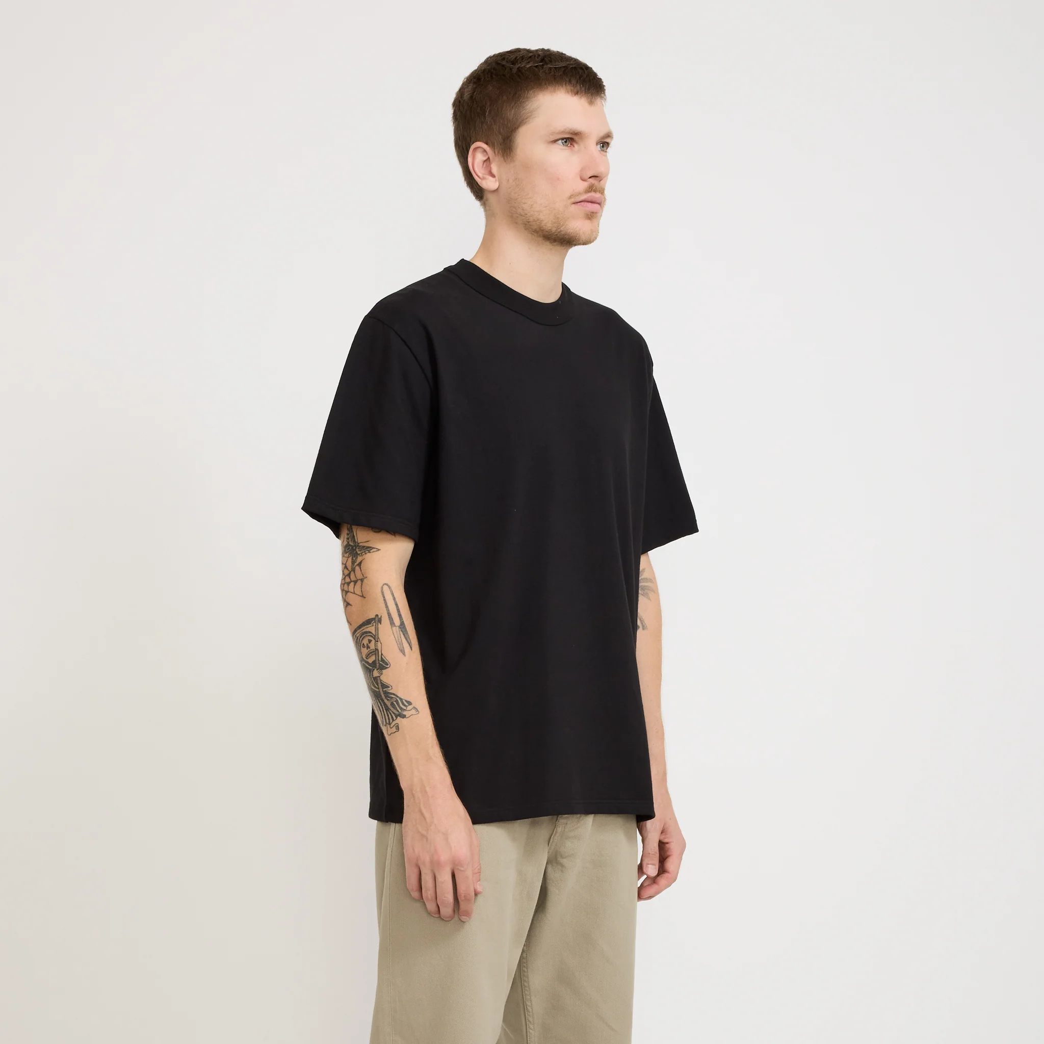 Heritage T-Shirt Black - Image 4