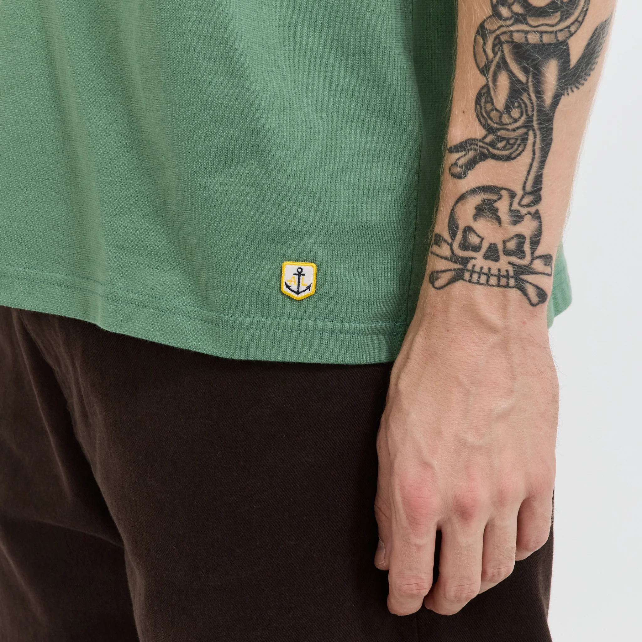 Heritage T-Shirt Ivy Green - Image 6