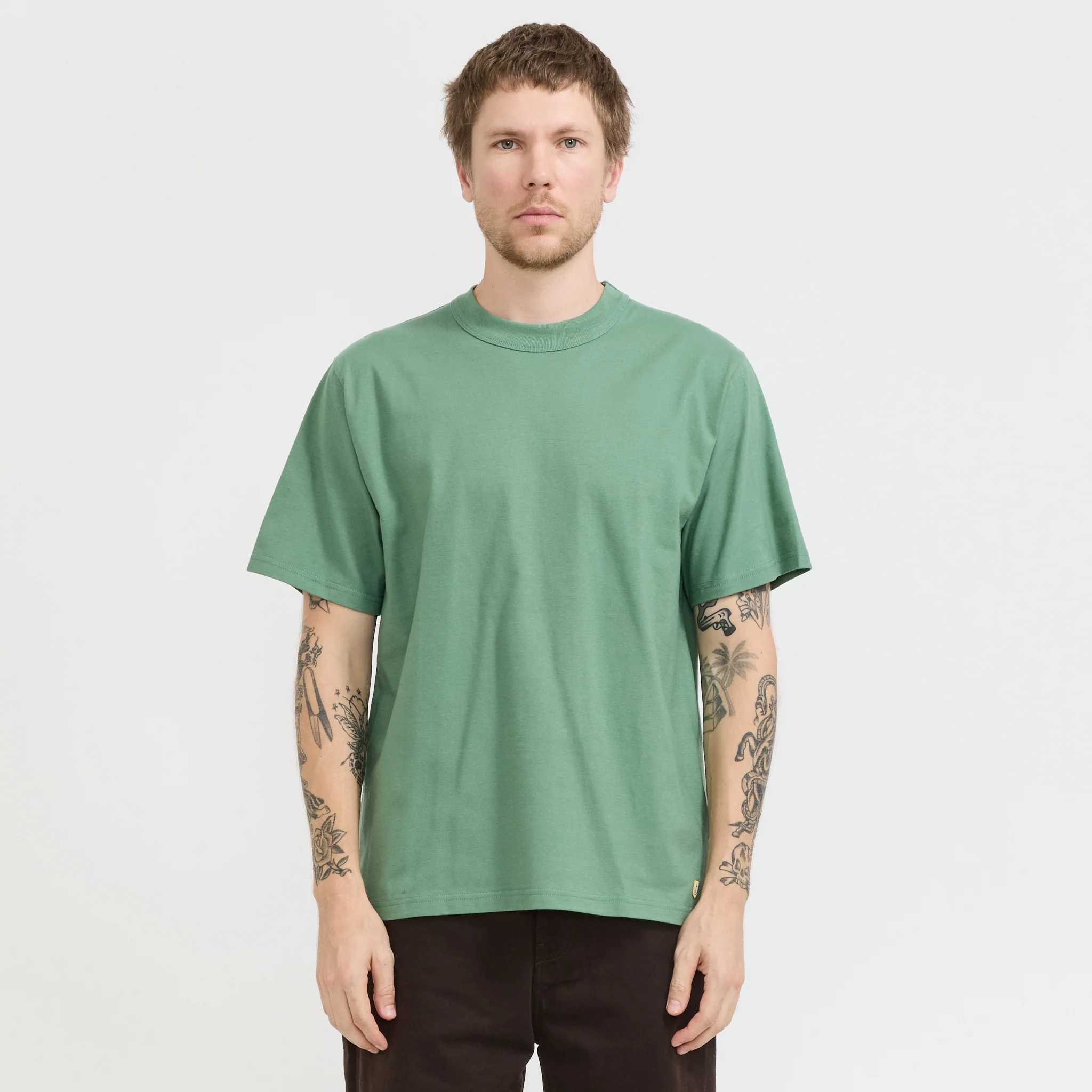 Heritage T-Shirt Ivy Green - Image 7