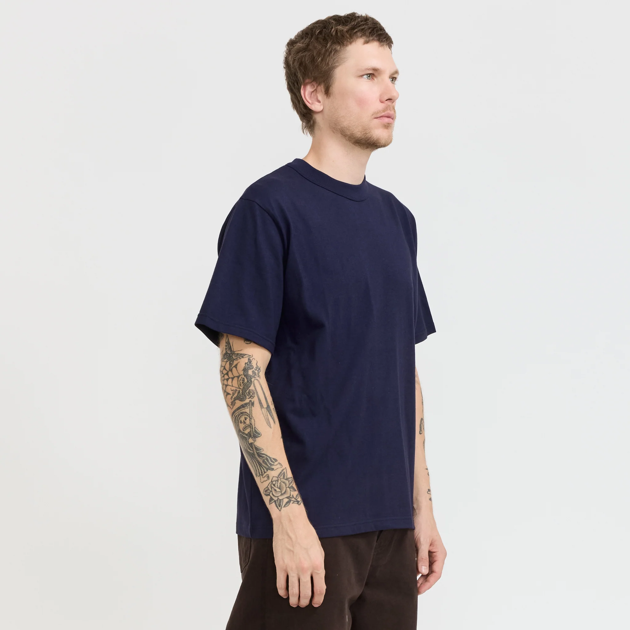 Heritage T-Shirt Navy - Image 3