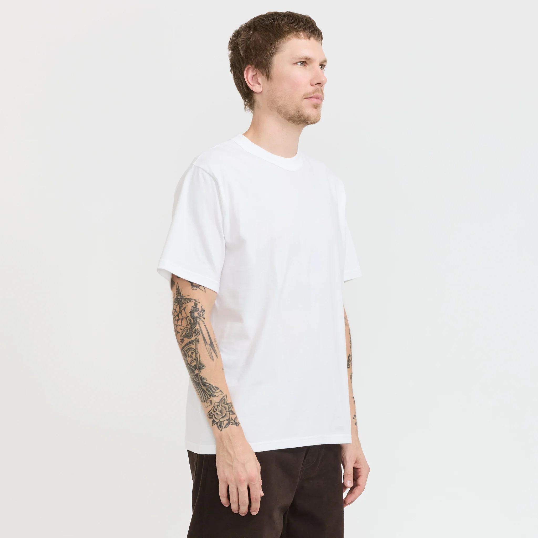 Heritage T-Shirt White - Image 3